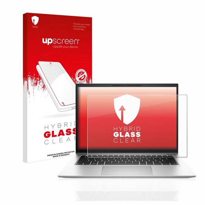 upscreen flexible Panzerglasfolie für HP EliteBook 845 G9 Displayschutzglas Schutzglas Glasfolie klar CQ10788