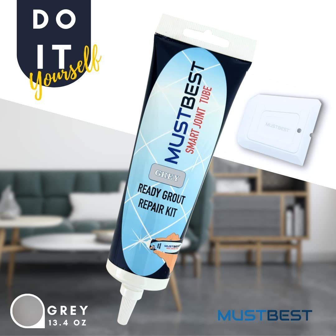 MustBest Fugenfueller Schnell trocknend Fliesenfugenreparatur – Bild 2 von 5