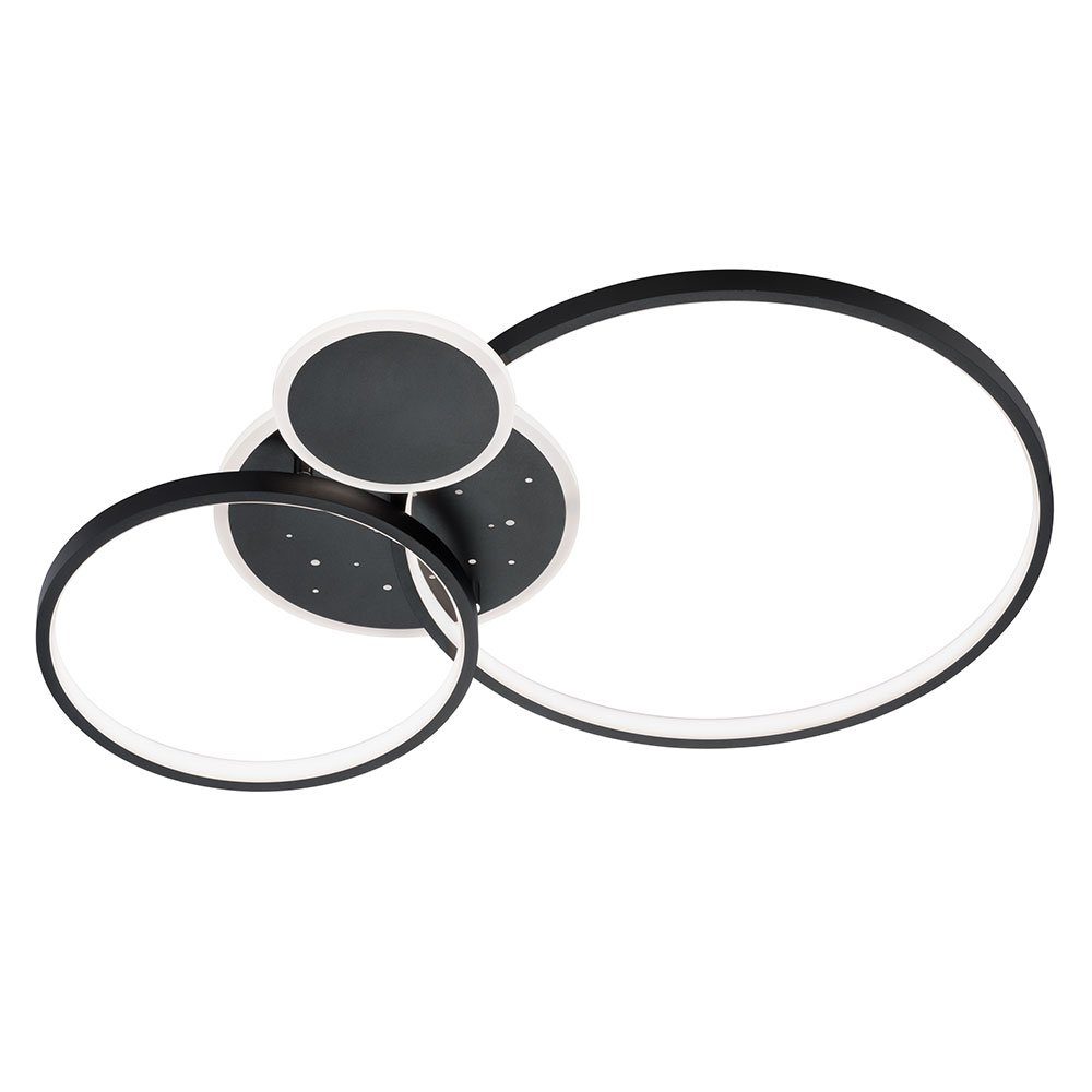 WOFI LED Deckenleuchte, LED-Leuchtmittel fest verbaut, Warmweiß, LED Ring D günstig online kaufen