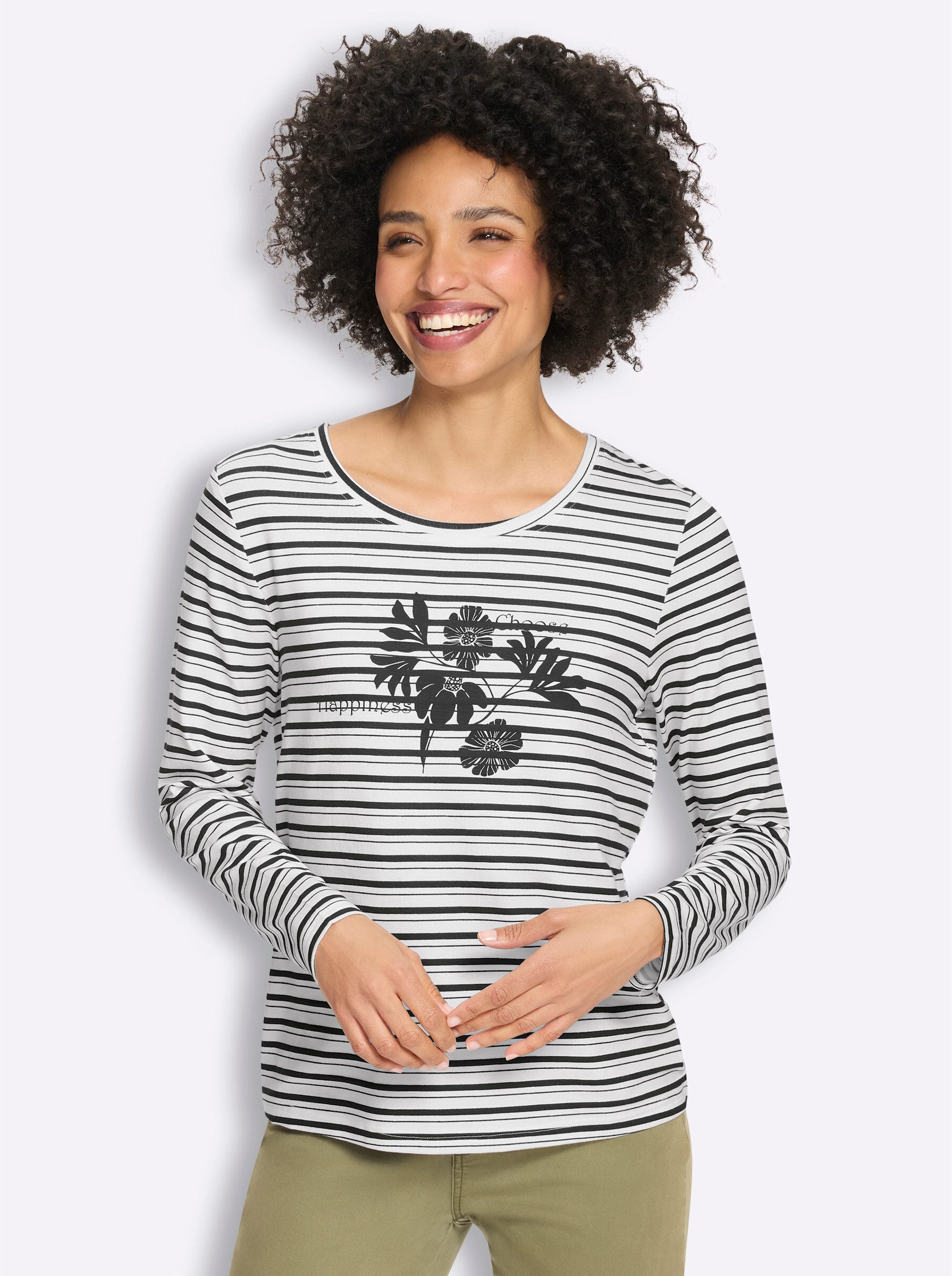 heine T-Shirt Shirt Langarm