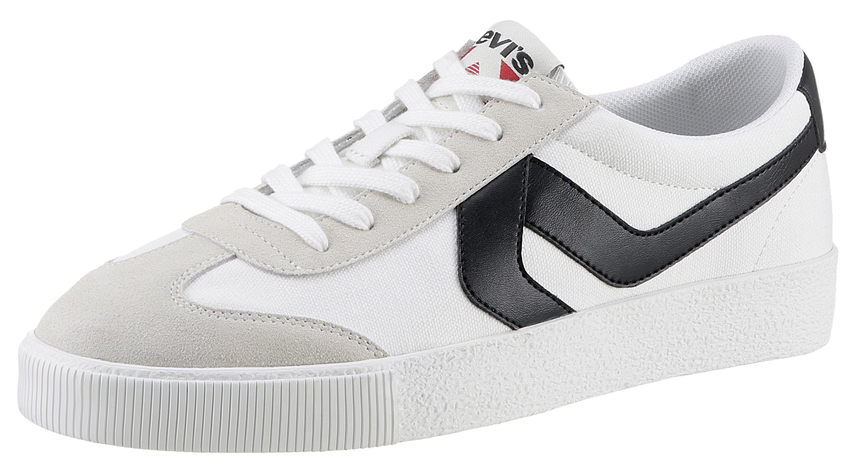 Levi's® SNEAK Sneaker mit schönem Kontrastbesatz, Freizeitschuh, Halbschuh, Schnürschuh