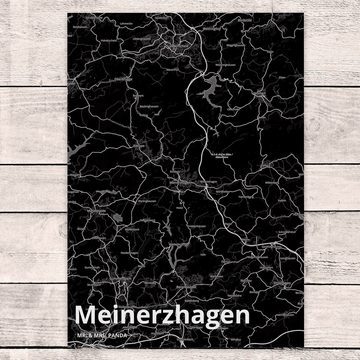 Mr. & Mrs. Panda Postkarte Meinerzhagen - Geschenk, Stadt, Grußkarte, Einladungskarte, Geburtsta