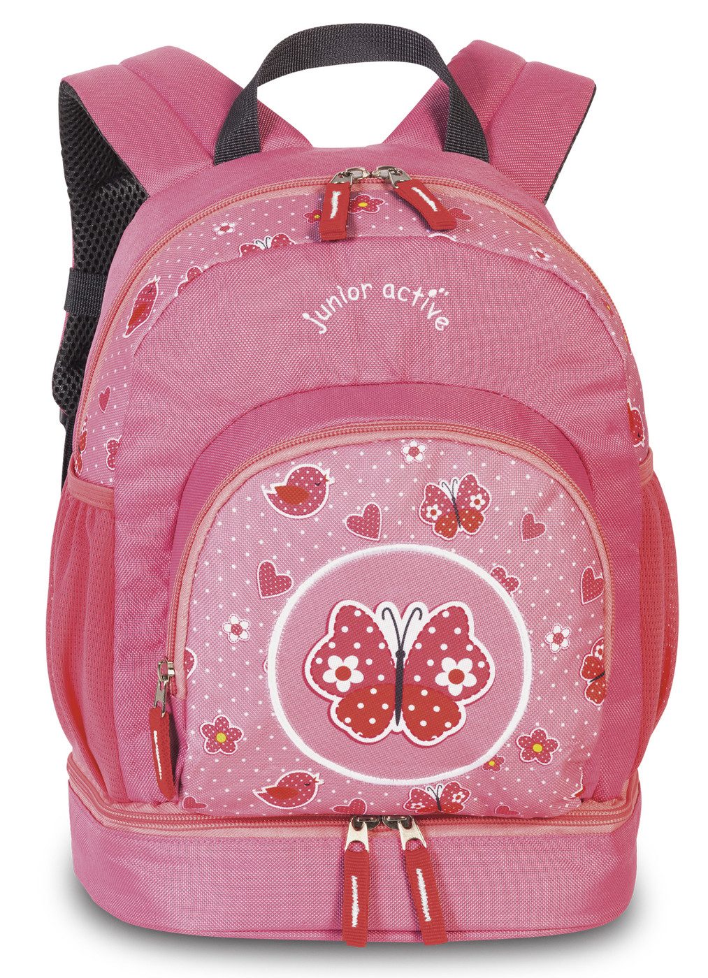 fabrizio® Kinderrucksack Kinderrucksack Junior active rosa