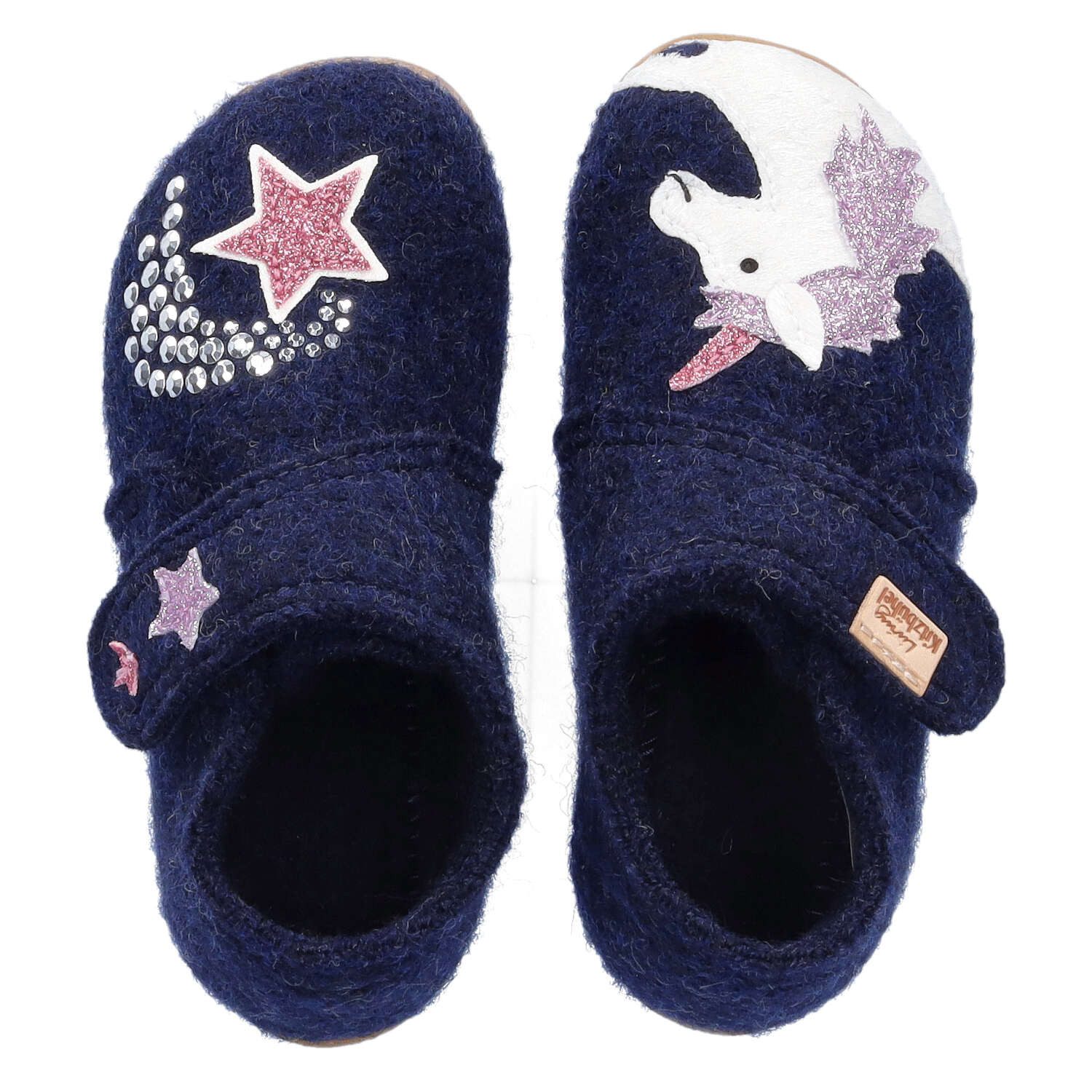 Living Kitzbühel Living Kitzbühel Elea Einhornzauber Nachtblau Slipper