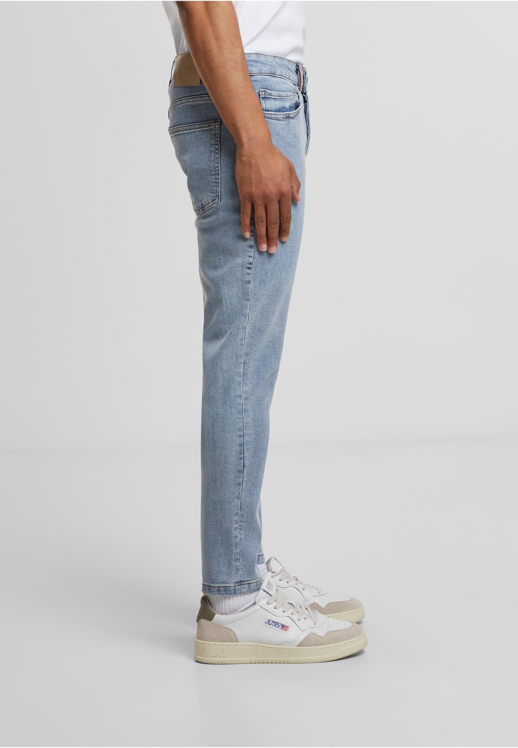 2Y Premium Bequeme Jeans 2Y Premium Herren 2Y Basic Slim Fit Denim (1-tlg)
