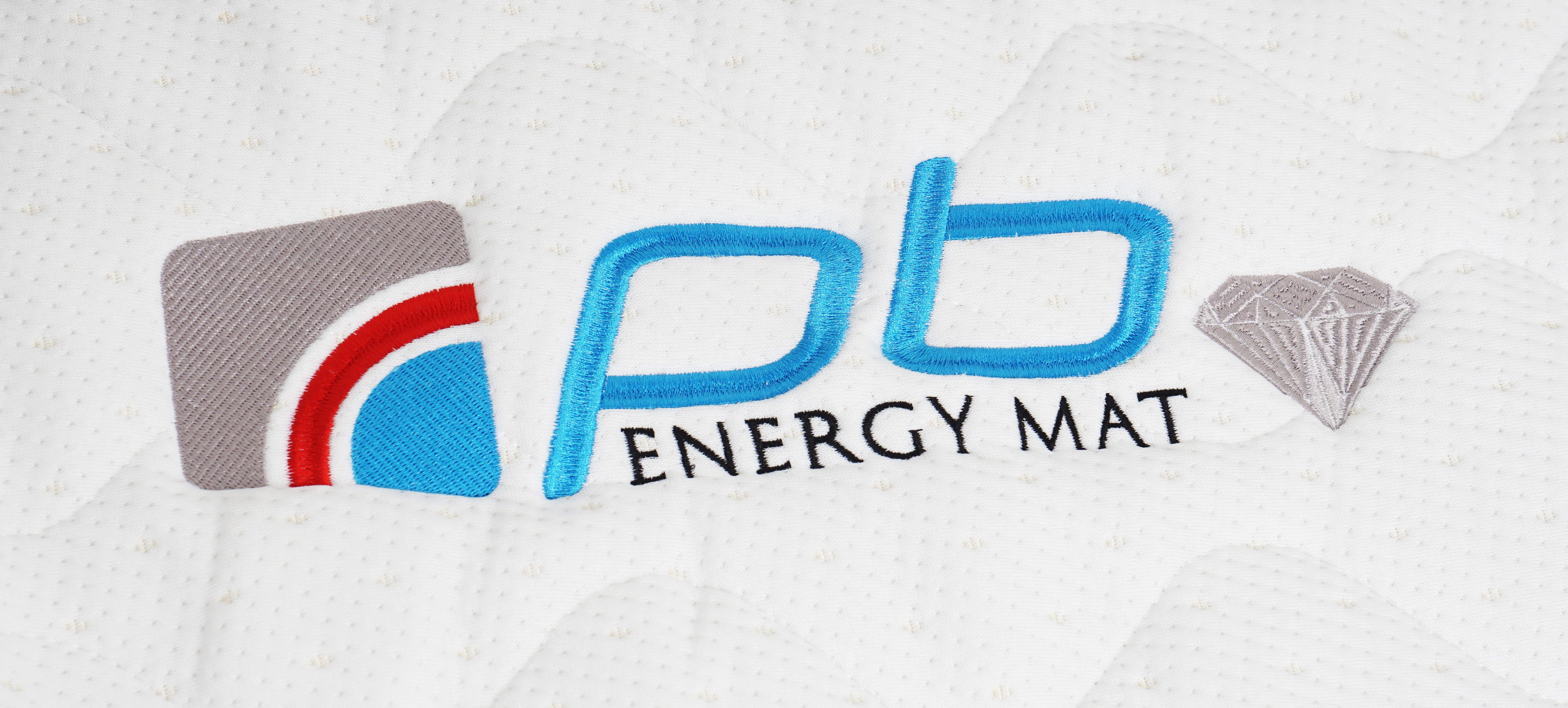 pb Energy Mat Massageliegenbezug hochwertiger maßgefertigter Kristallmatten Baumwollbezug, Baumwolle, Polyester, Gummizug: Elastische Halteriemen garantieren einen passgenauen und festen Sitz, (1 Stück), wasserundurchlässig für Comfort und Comfort 2 Edelsteinmatten