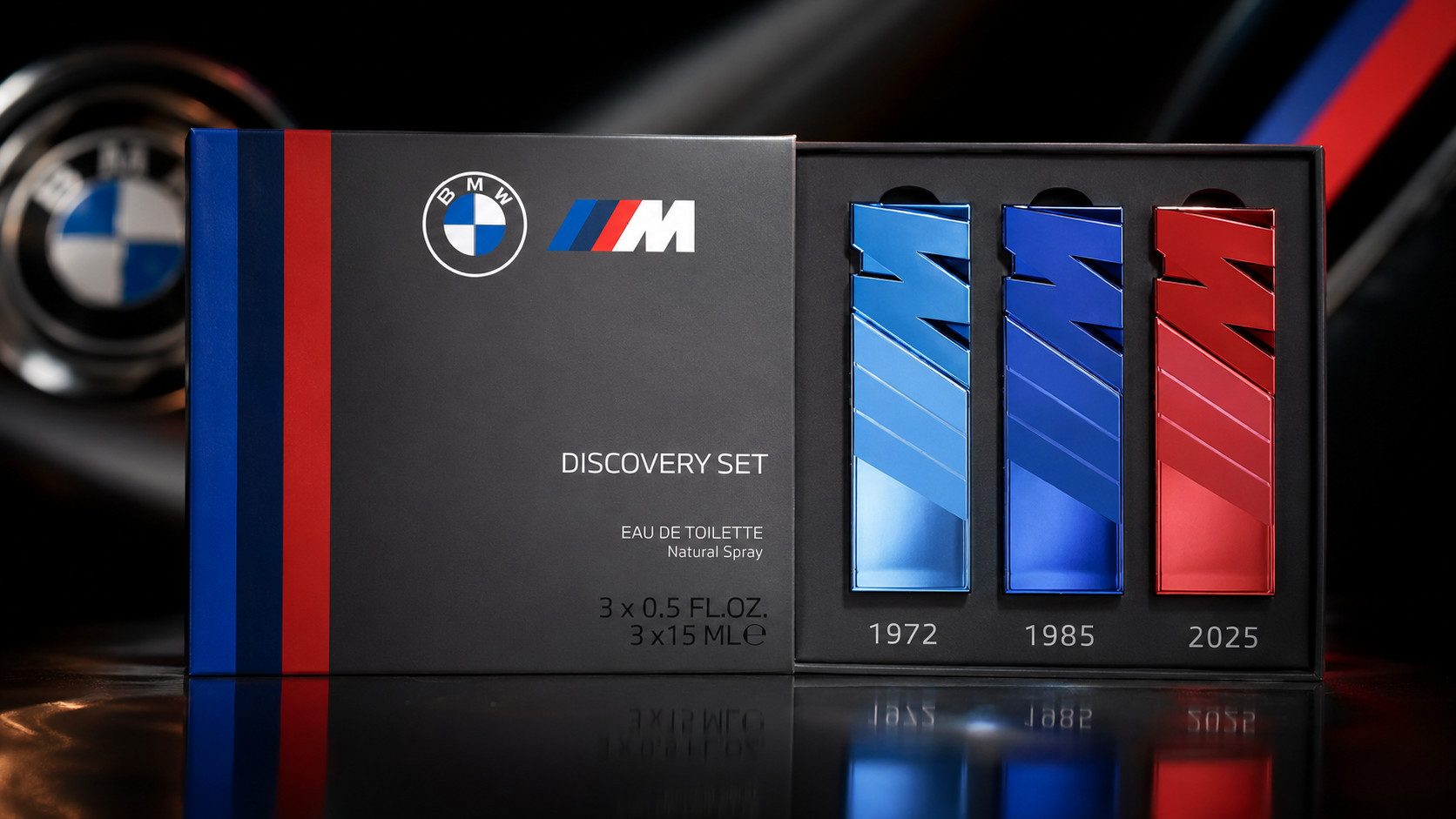 BMW Eau de Toilette BMW M Parfum DISCOVERY SET LIMITED EDITION Toilette Geschenkset, 1-tlg.