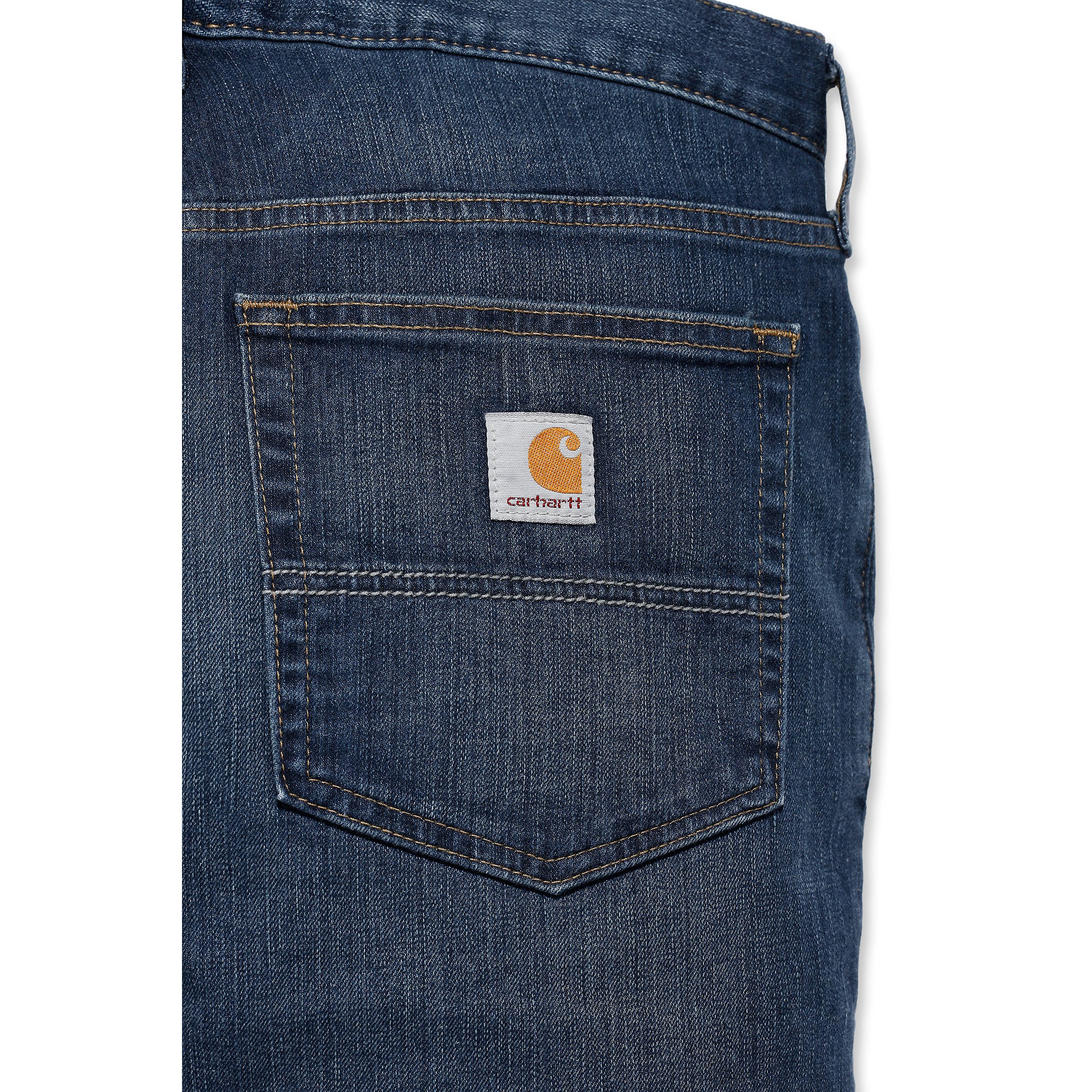 Carhartt Arbeitshose Flex Relaxed Straight jeans Sitzt etwas unterhalb der Taille