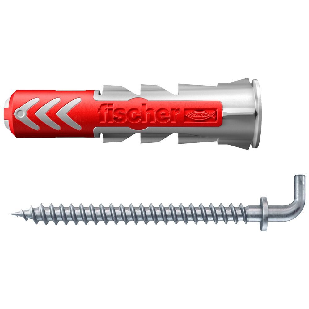 Schrauben- und Dübel-Set Fischer Dübel-Set Duopower 6.0 x 30 mm - 6 Stück