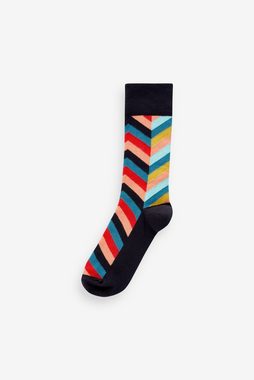 Next Kurzsocken Gemusterte Socken im 5er-Pack (5-Paar)