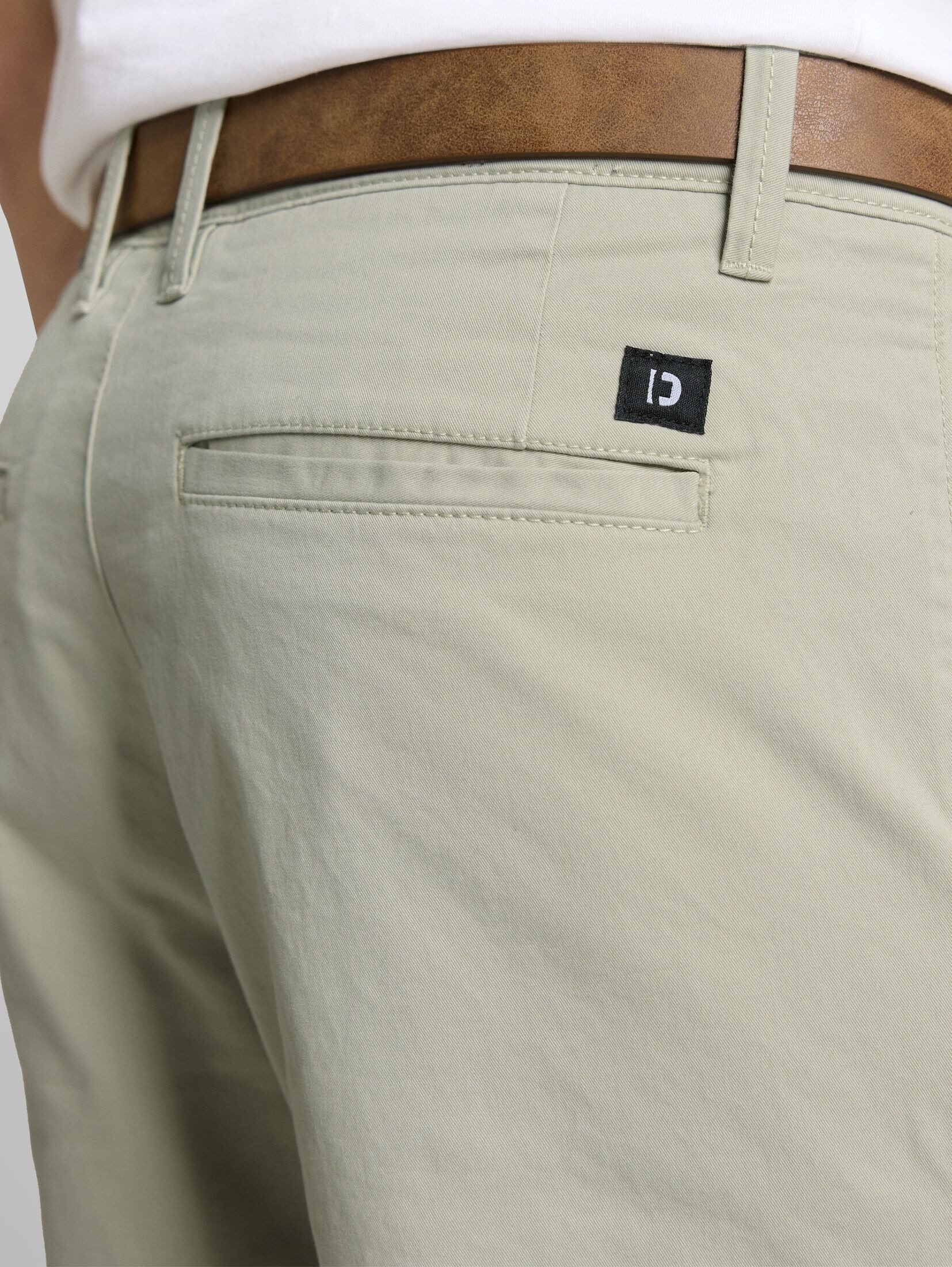 TOM TAILOR Denim Chinohose Hosen & Chino TTSLIM Chino Hose mit Gürtel – Bild 5 von 5
