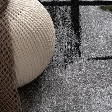 Teppich Wohnzimmer Teppich Kurzflor In Abstraktem Design, TT Home, Läufer, Höhe: 14 mm