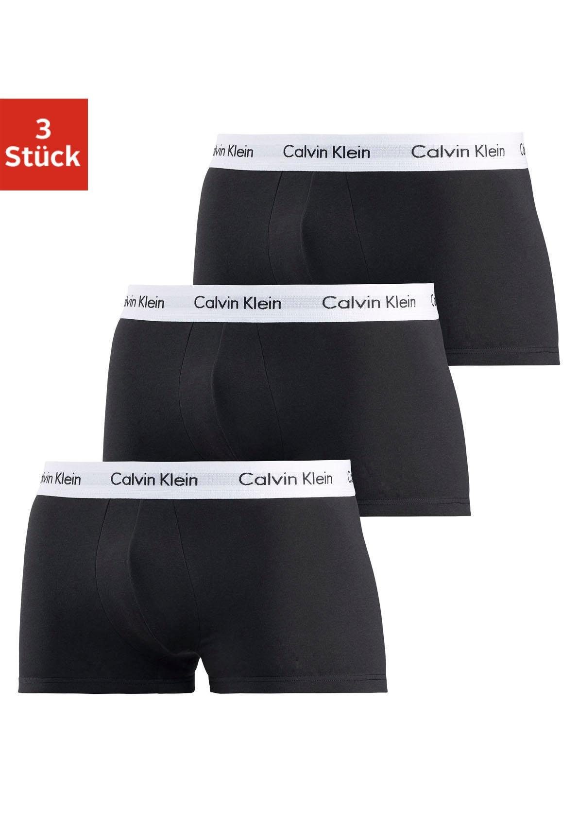 Calvin Klein Underwear Hipster Webbund weißem schwarz (3-St) mit