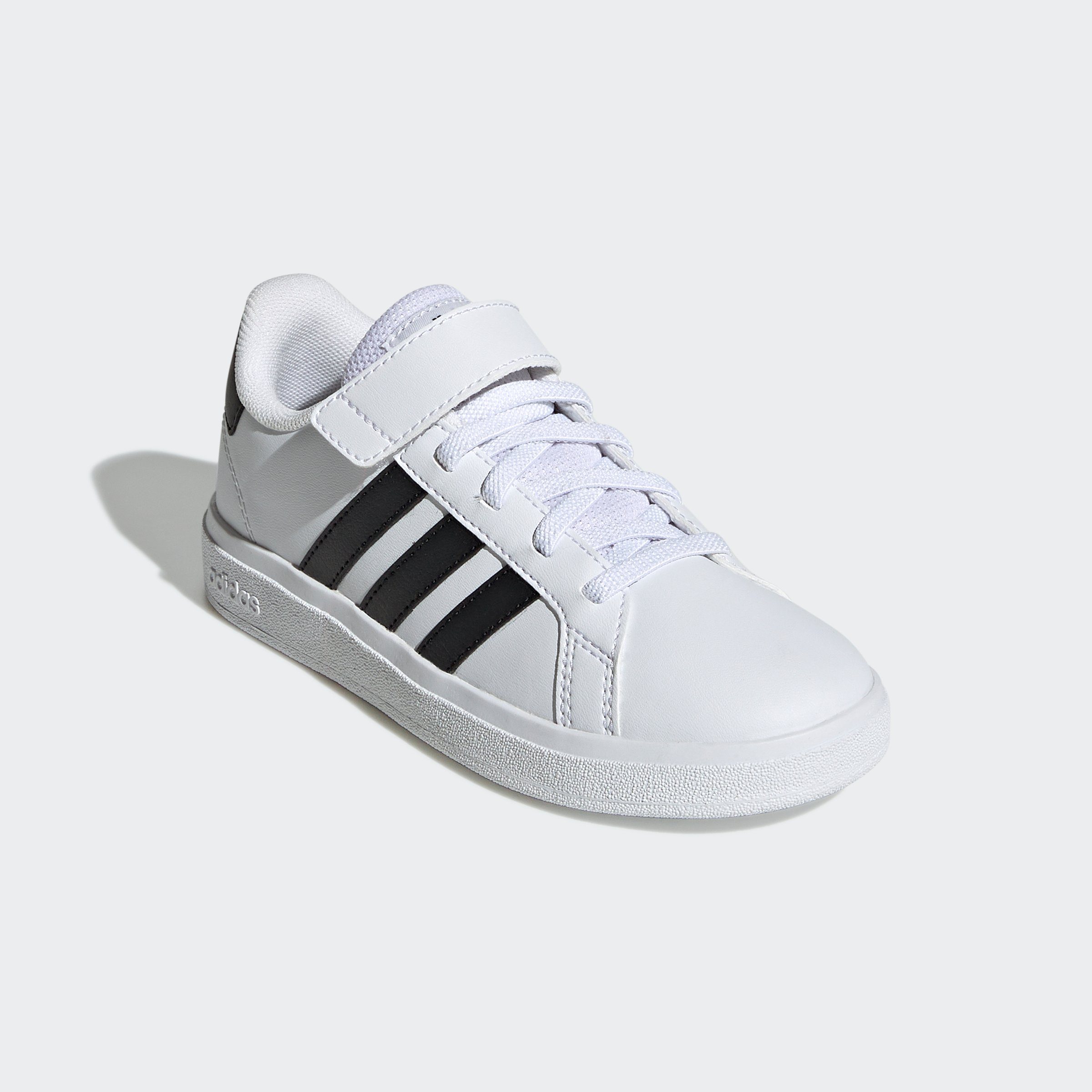 adidas Sportswear GRAND COURT COURT ELASTIC LACE AND TOP STRAP Sneaker Design auf den Spuren des adidas Superstar