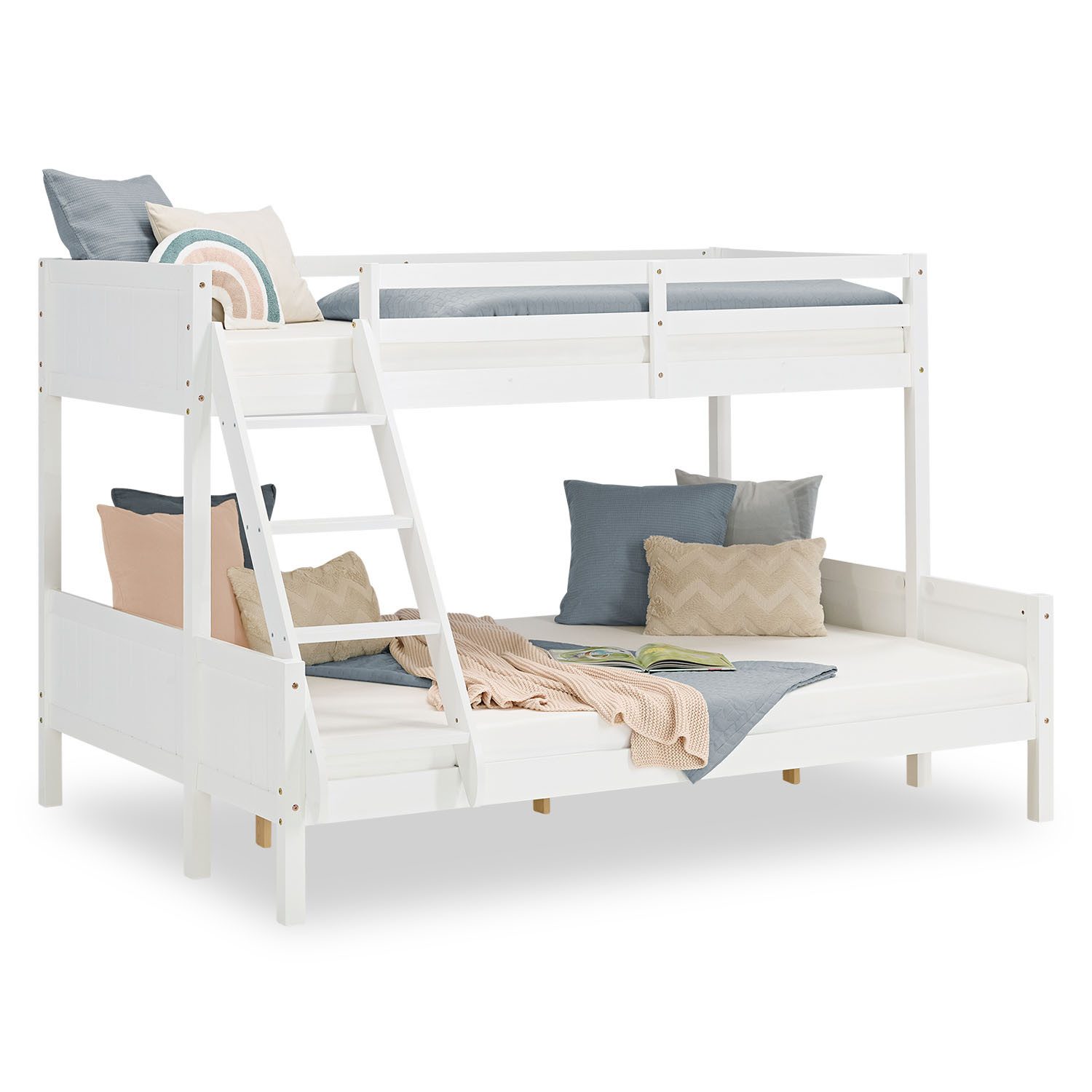 Homestyle4u Etagenbett 90x200 und 140x200 Kinderbett günstig online kaufen