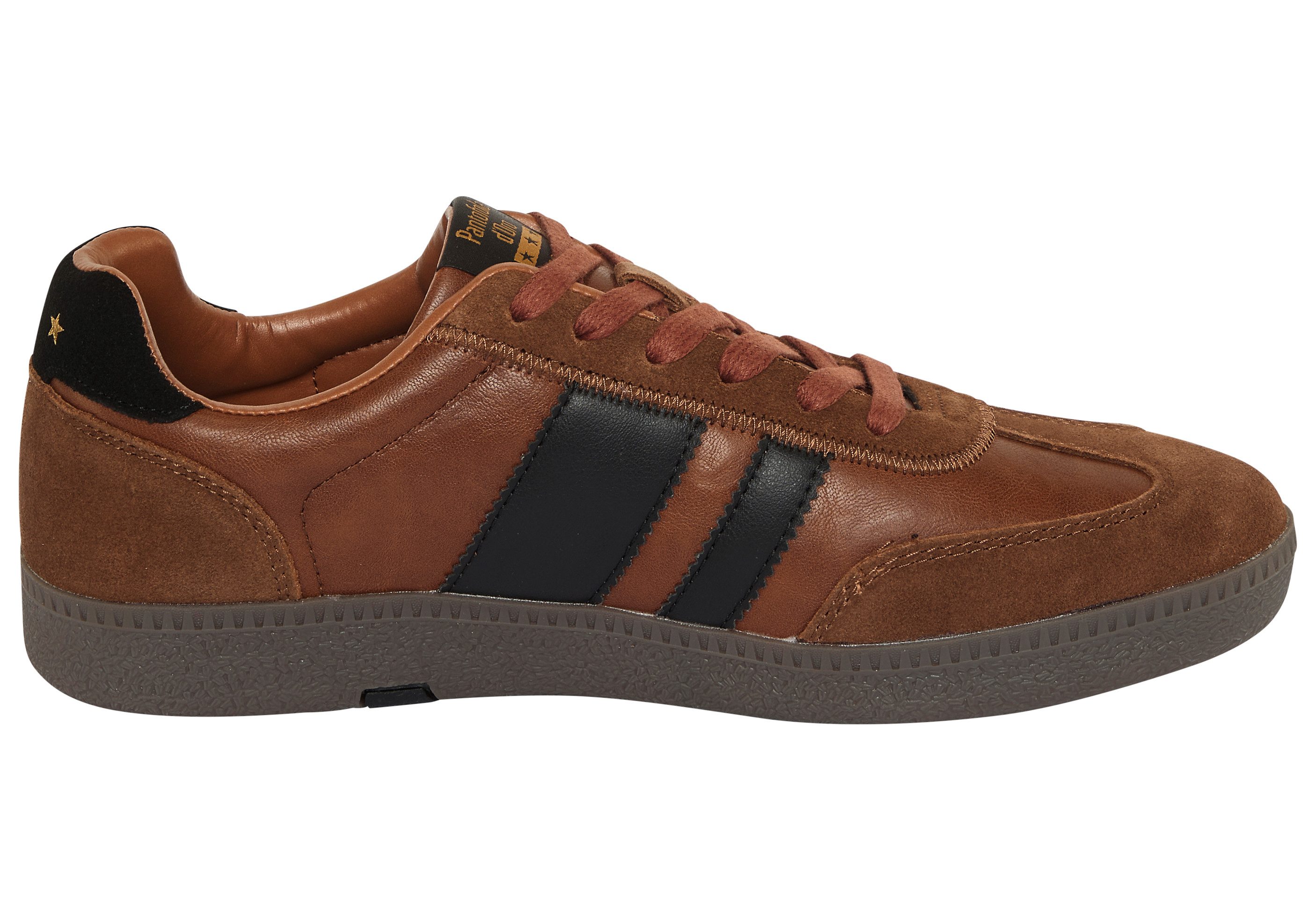 Pantofola d´Oro ASTRA Sneaker aus Leder, Laufsohle aus Gummi, mit Schnürung