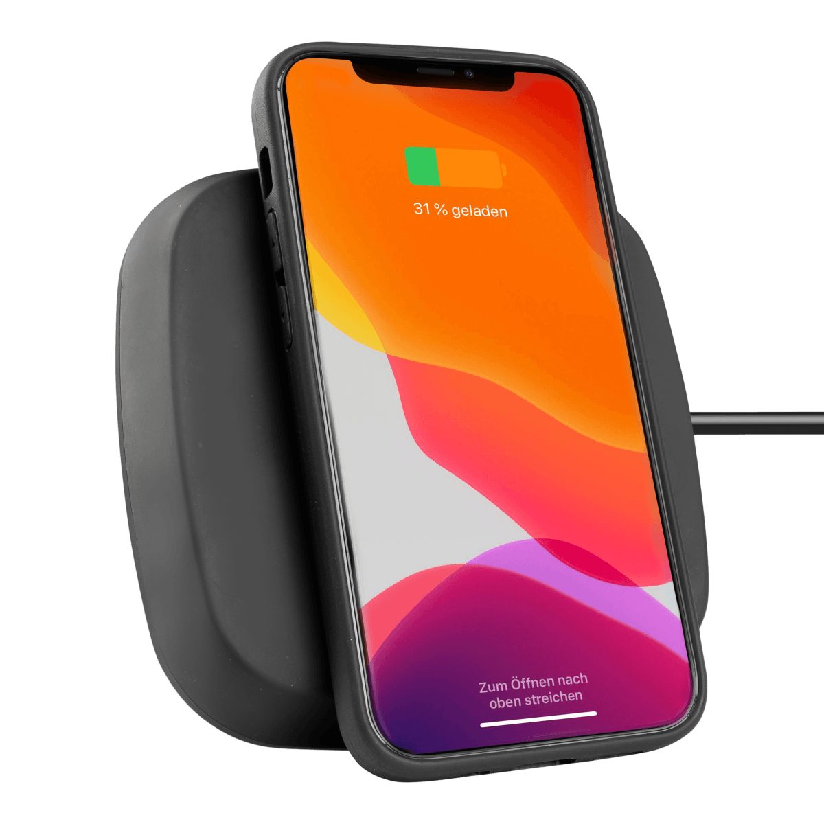 GOLDBLACK Handyhülle GOLDBLACK iPhone 11 Pro Max Lederhülle UNICO-Prägung Weiss