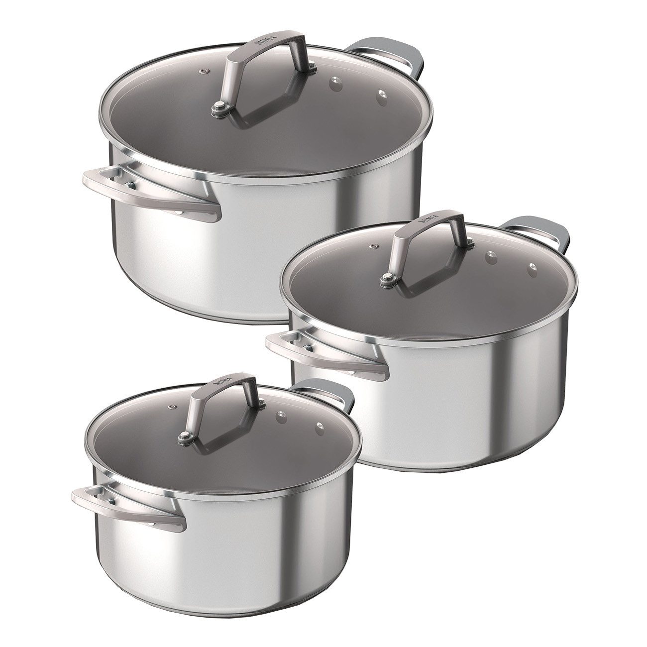 NINJA Topf-Set Foodi C63000DE, Edelstahl