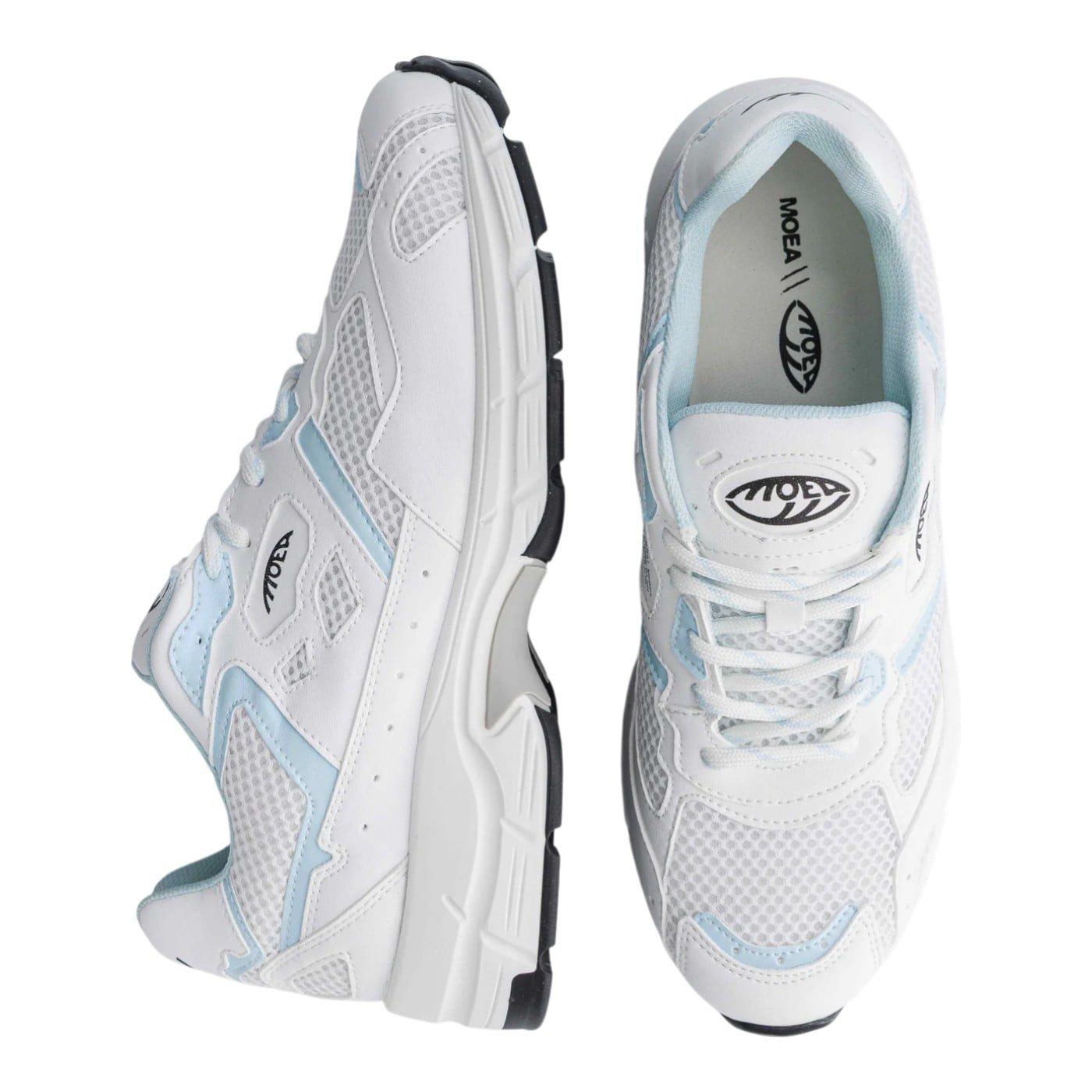 Moea Rush - Corn - weiss/iceblau Sneaker