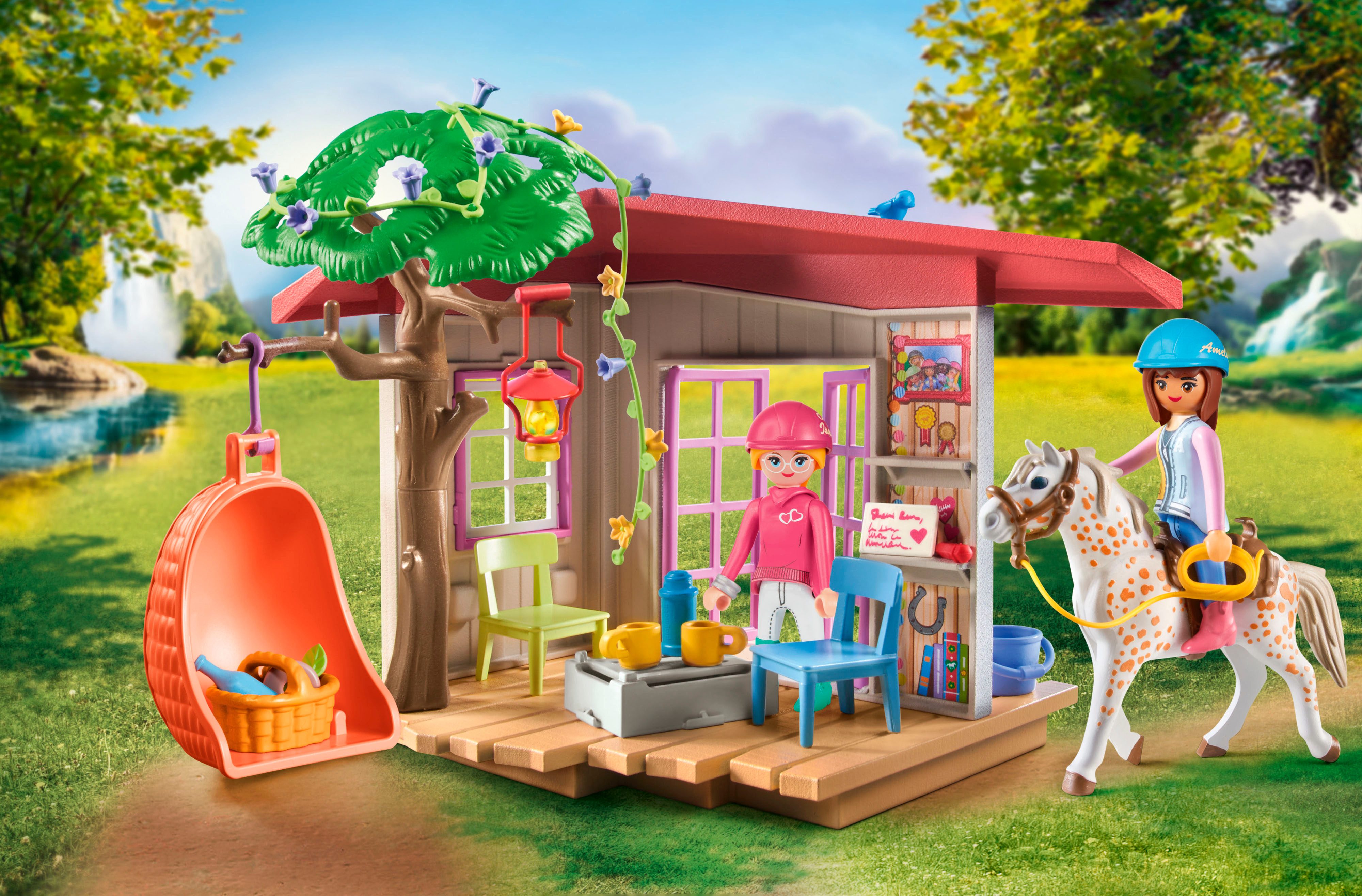 Playmobil® Geheimes Clubhaus für Pferdefans (71638), Horses of Waterfall Ko günstig online kaufen