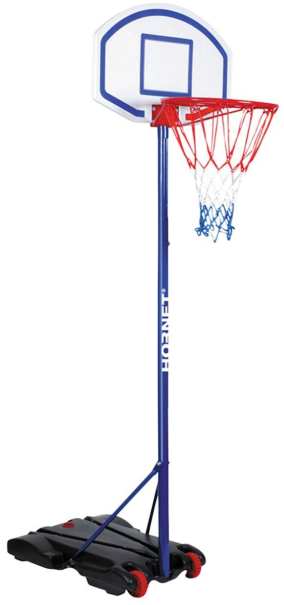 Hornet by Hudora Basketballständer Hornet 205 (Set, 3-St., Basketballständer mit Ball und Pumpe), mobil, höhenverstellbar bis 205 cm