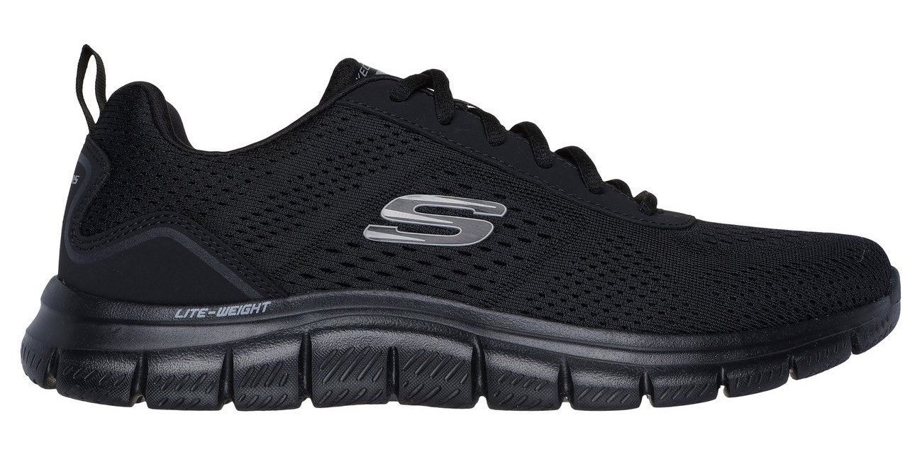 Skechers TRACK-LESHUR Schnürschuh Freizeitschuh, Trainingsschuh im Materialmix
