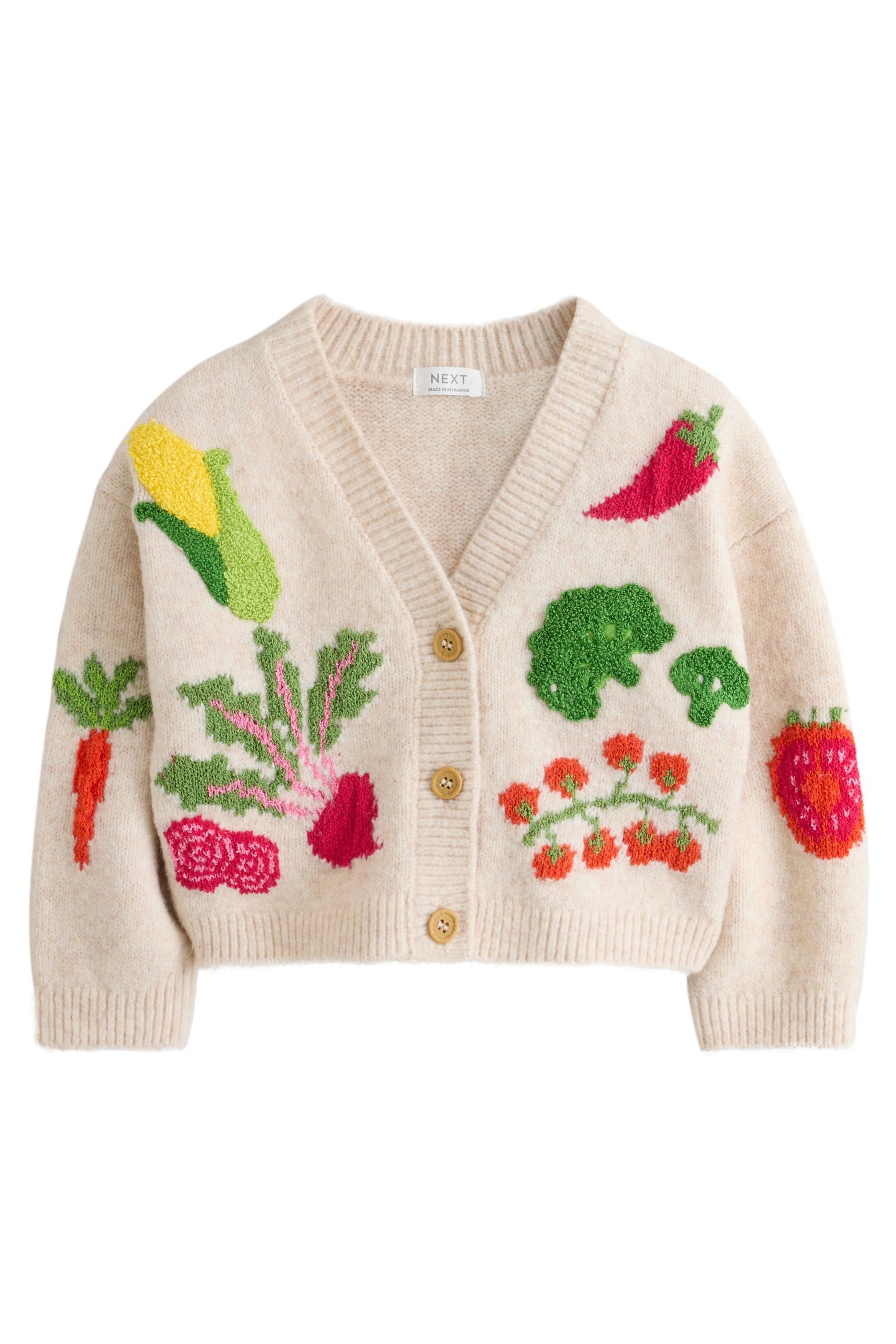 Next Cardigan Strickjacke mit V-Ausschnitt (1-tlg)