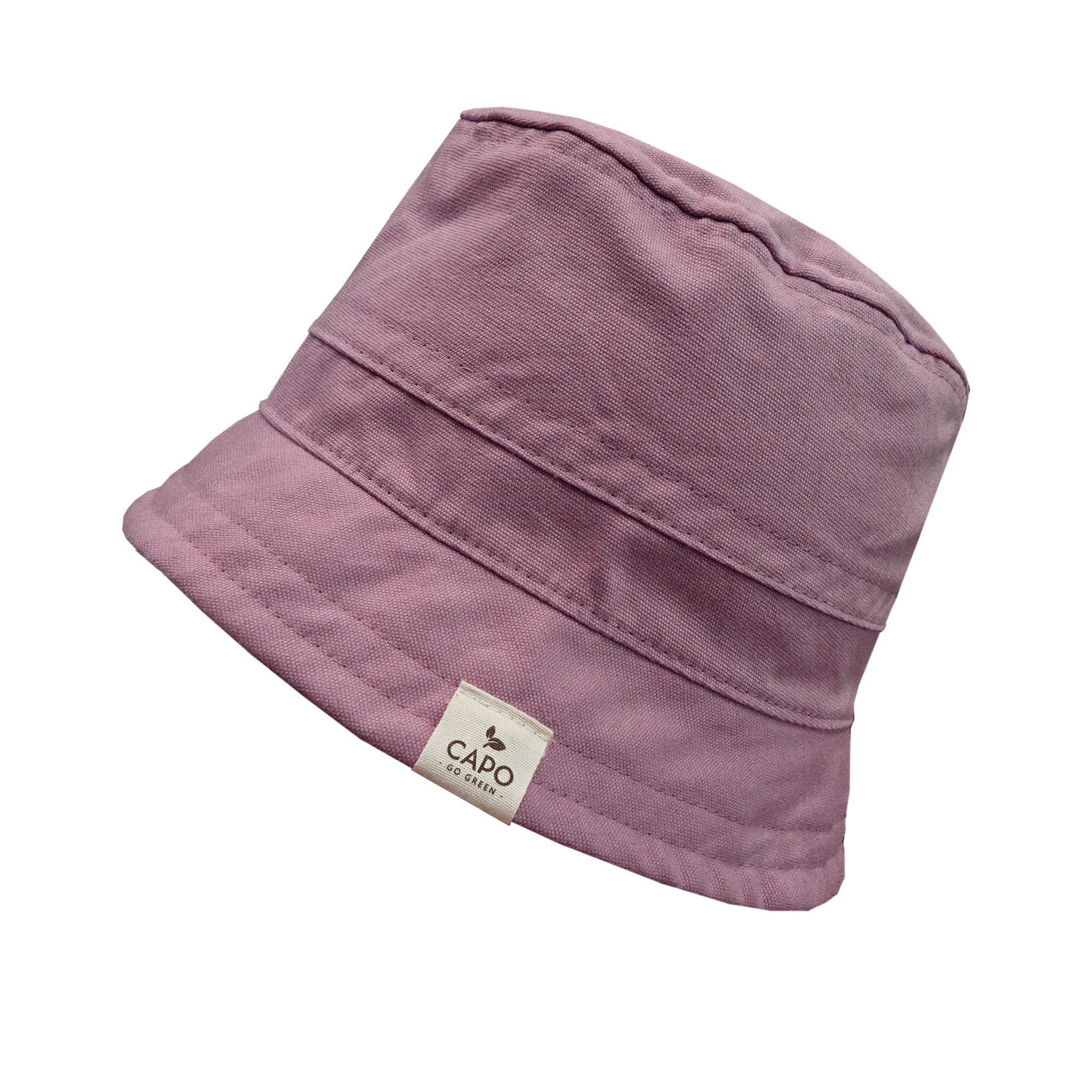 CAPO Fischerhut Stoffhut, Canvas, kbA organic cotton, Futter, UV 50 (1-St)