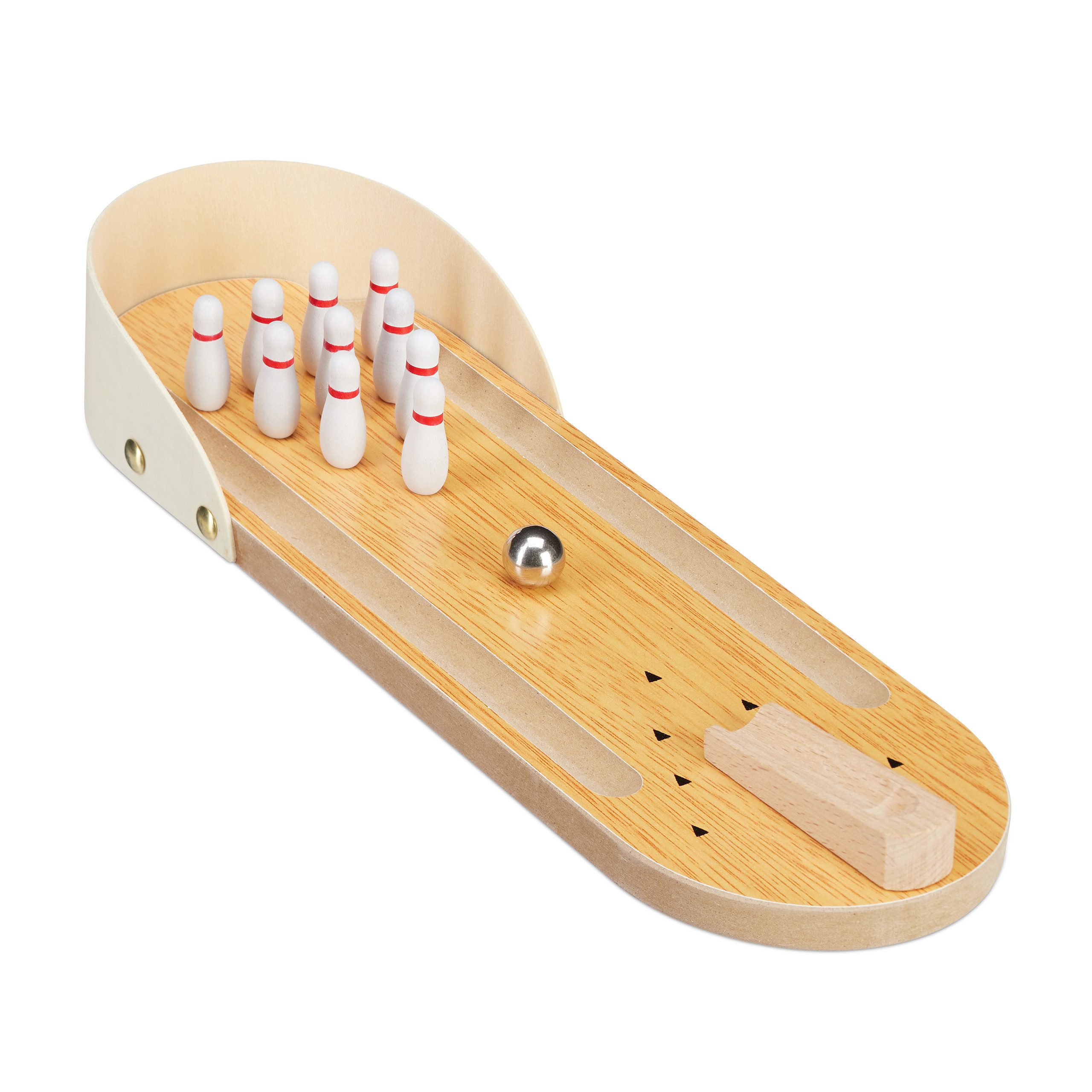 relaxdays Spieltisch Tischbowling Minispiel günstig online kaufen