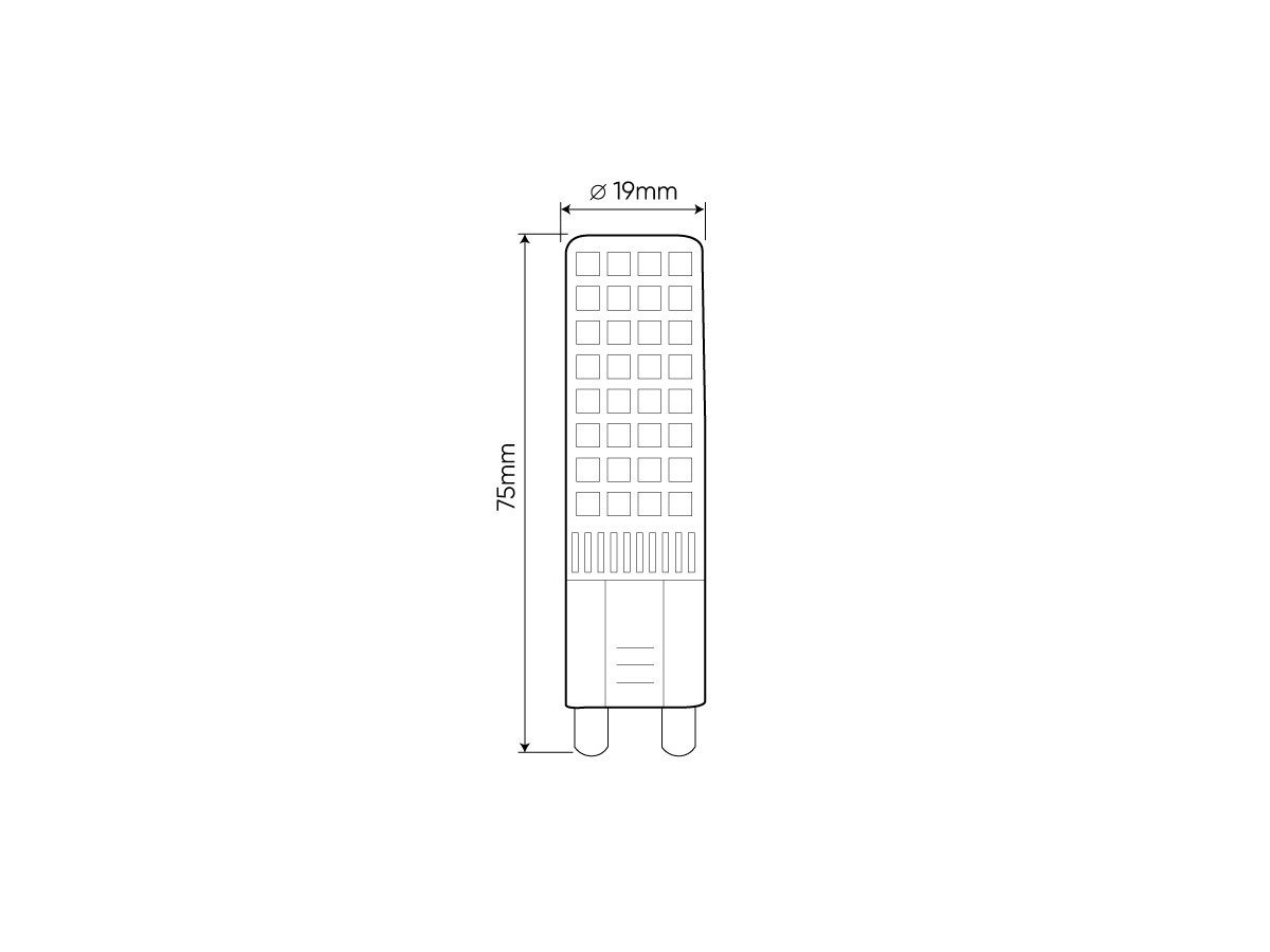 LED-Line LED-Leuchtmittel G9 LED Leuchtmittel 12W günstig online kaufen