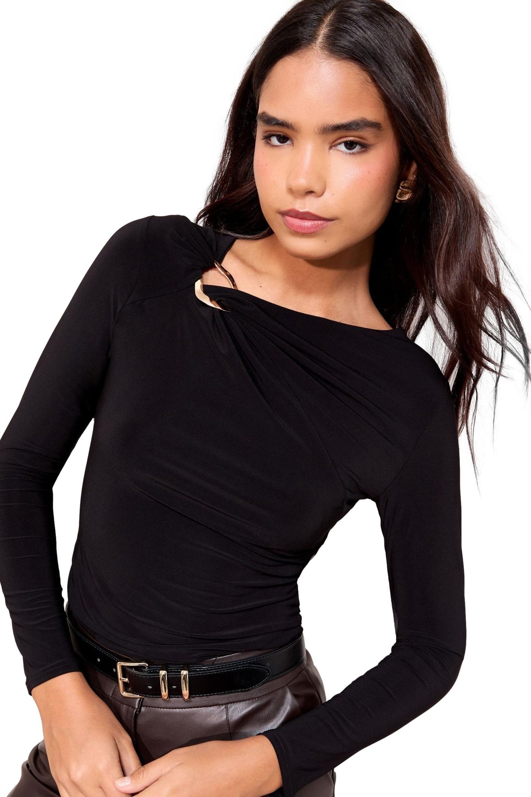 Friends Like These Langarmbluse Friends Like These Oberteil mit Schnalle (1 günstig online kaufen