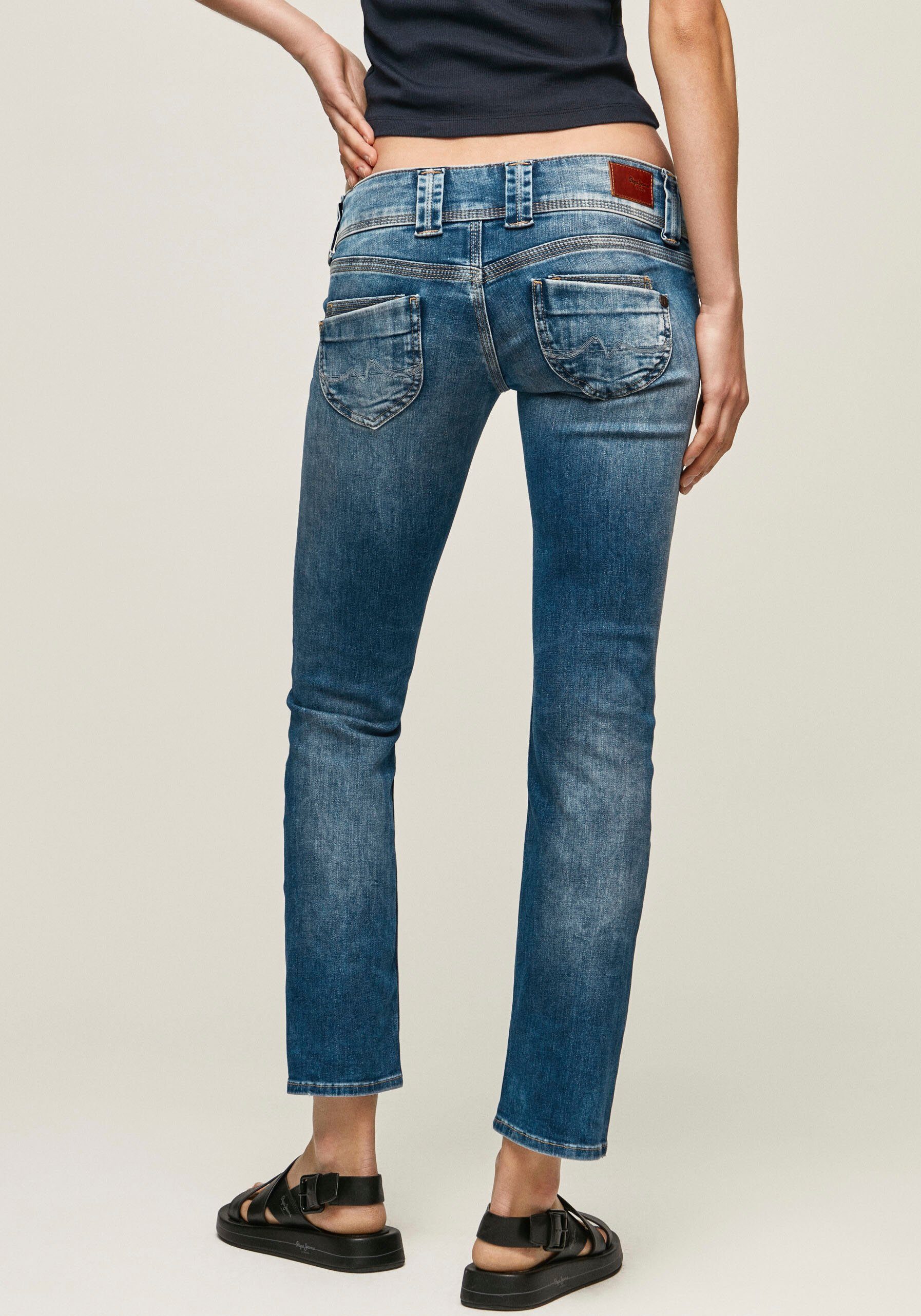 Pepe Jeans Straight-Jeans VENUS mit schmalem Bein günstig online kaufen