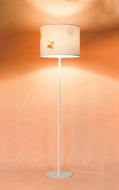 ONZENO Stehlampe Foto Vivid Wondrous 40x30x30 cm, einzigartiges Design und hochwertige Lampe