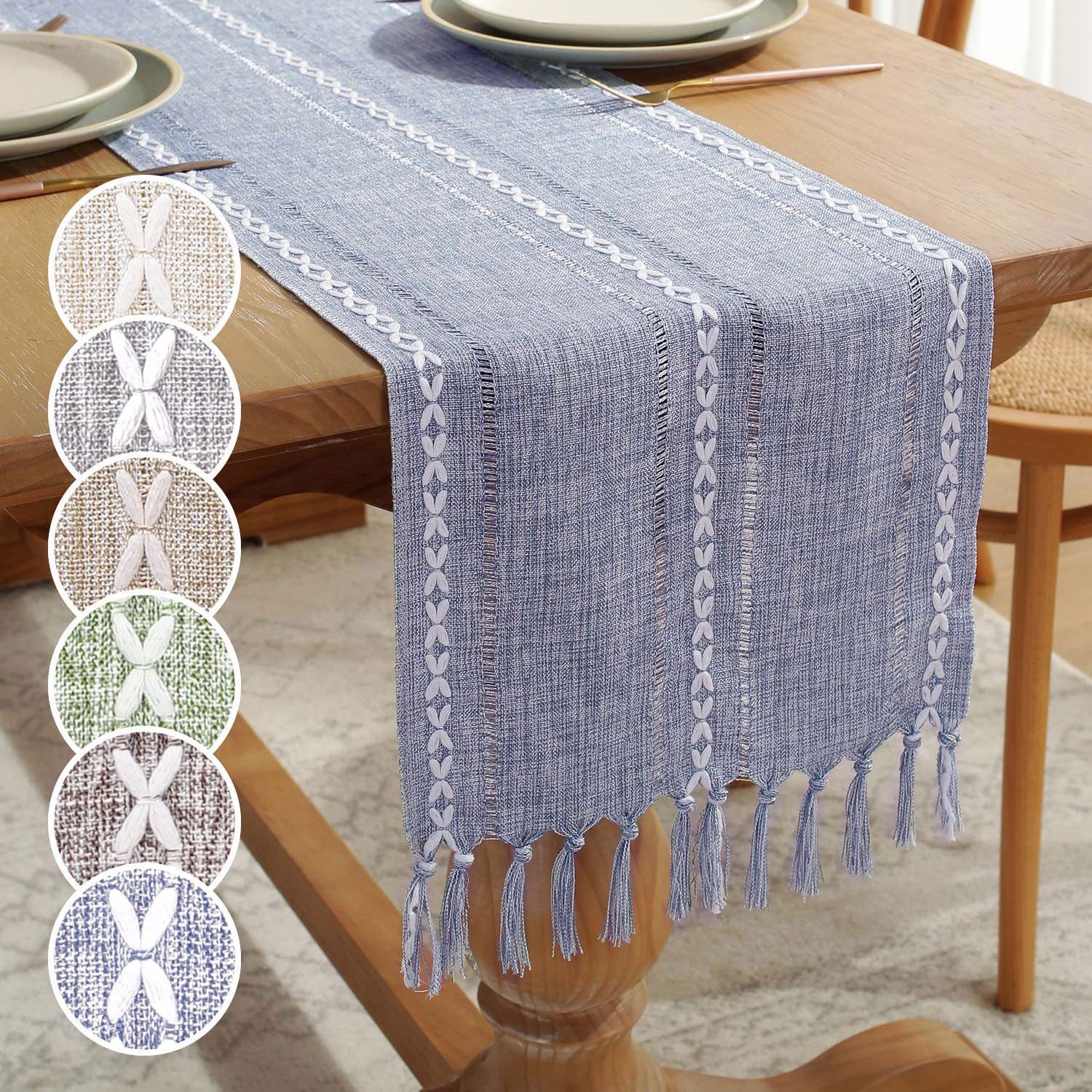 Coonoor Tischläufer Mode Boho Staubiges Landhausstil günstig online kaufen