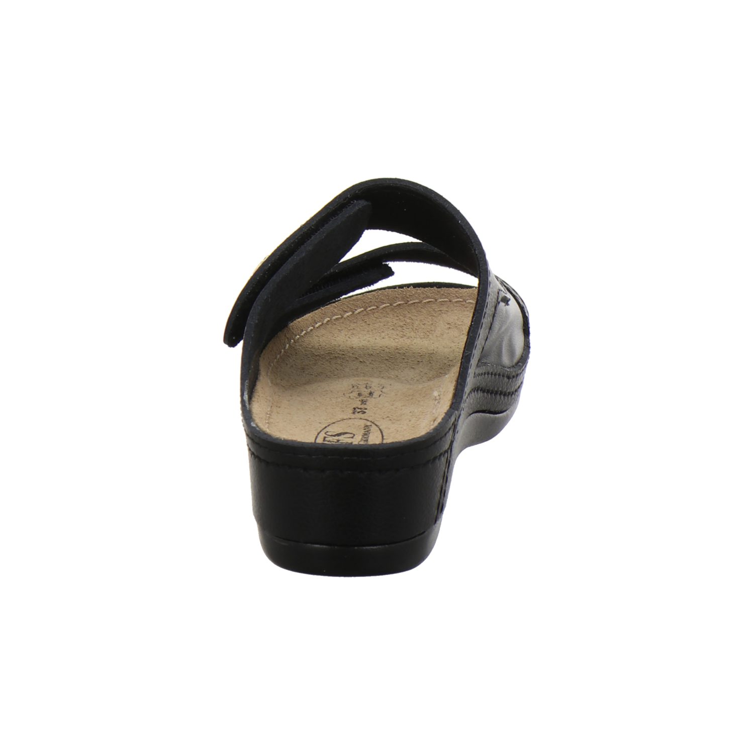 AFS-Schuhe 2095H Germany in Keilpantolette Made Hallux Damen für schwarz Valgus, Leder aus 