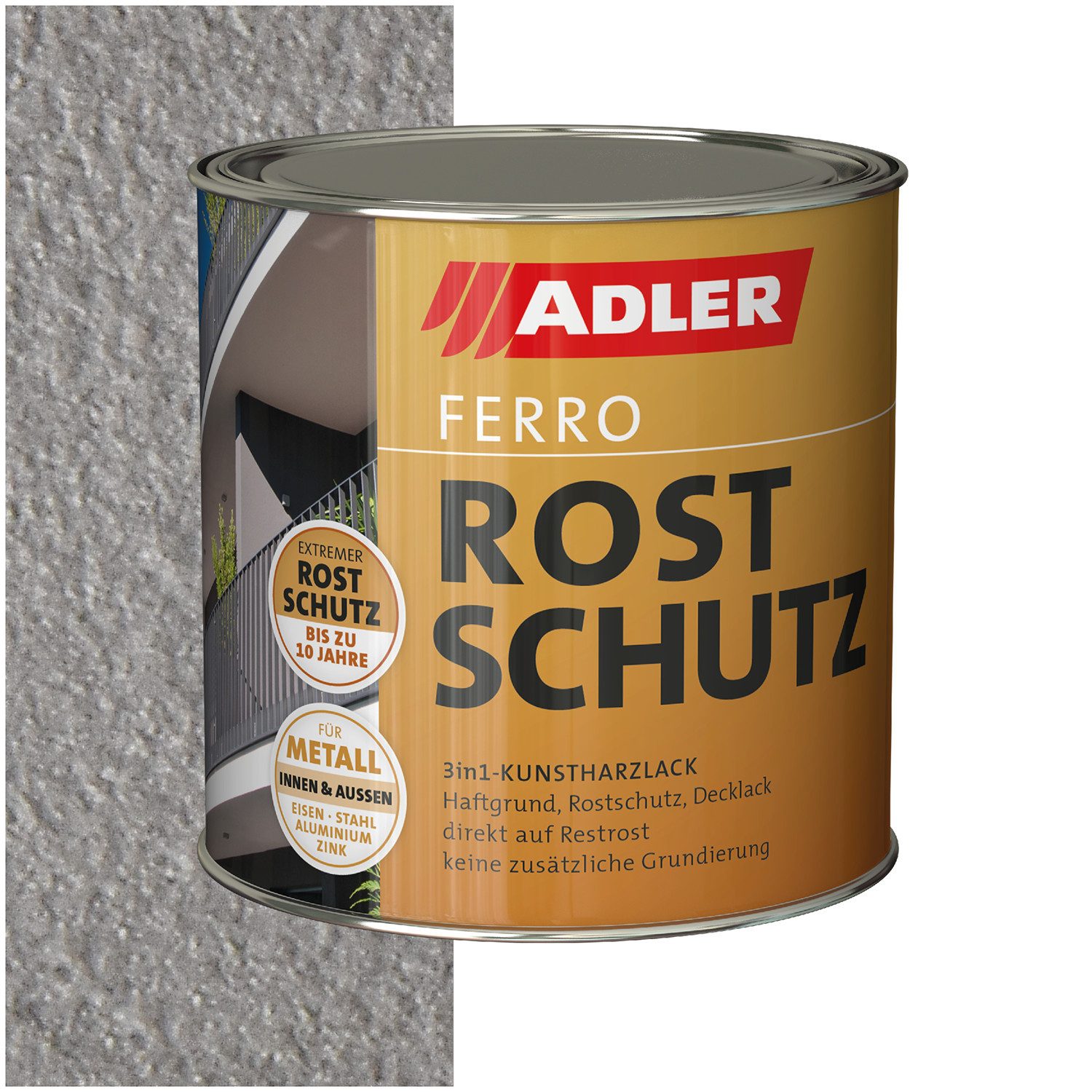 Adler Metallschutzlack, Perfekter Schutz gegen Rost