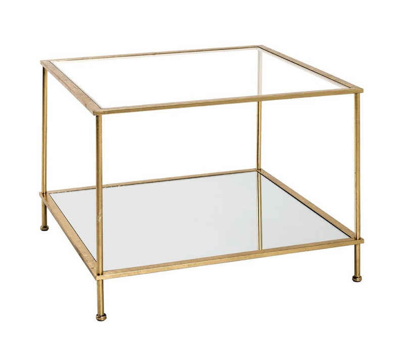 HAKU Beistelltisch HAKU Möbel Beistelltisch - gold-lackiert - H. 45cm x B. 60cm