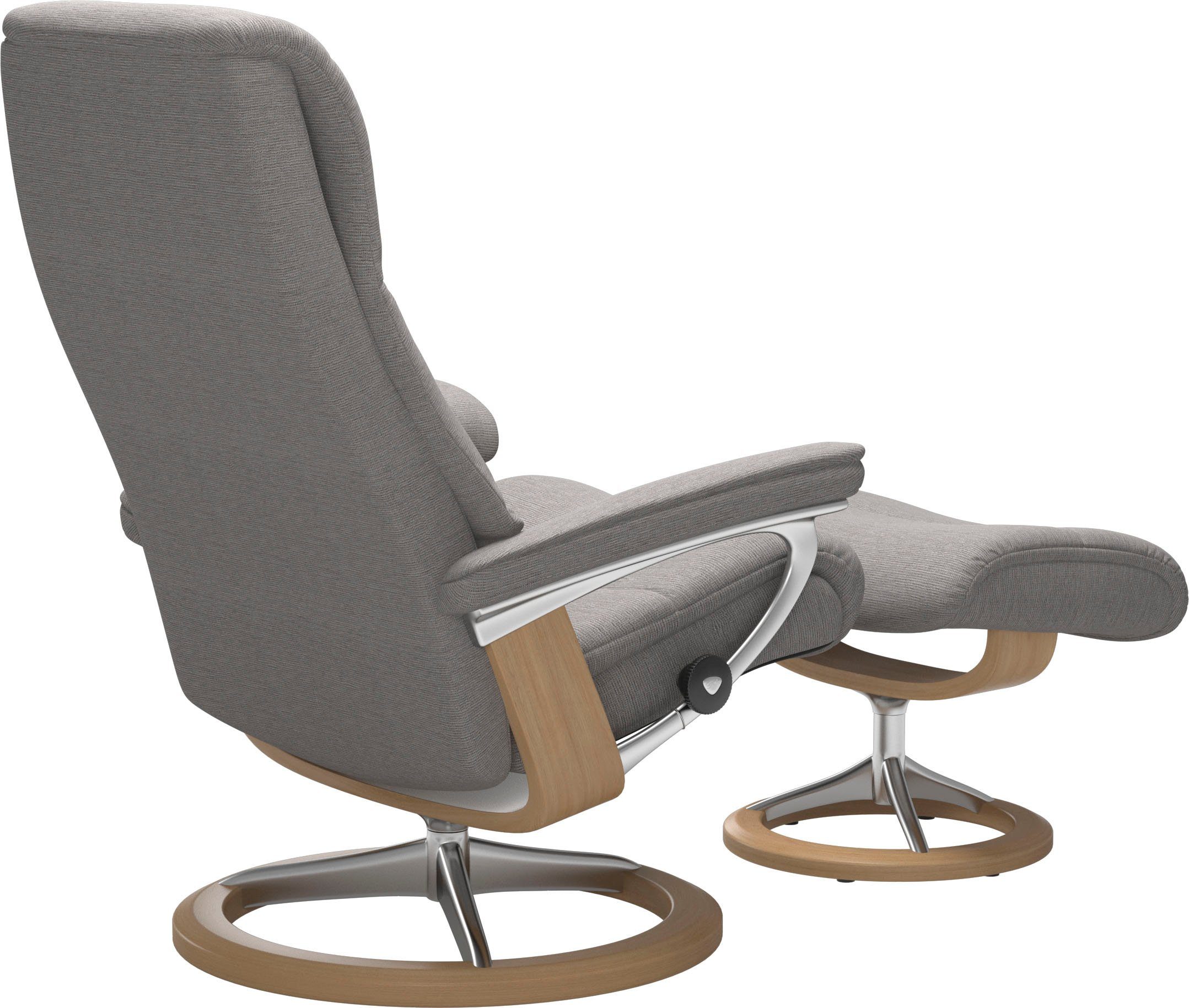 Signature Base, Größe View, Stressless® L,Gestell Relaxsessel mit Eiche