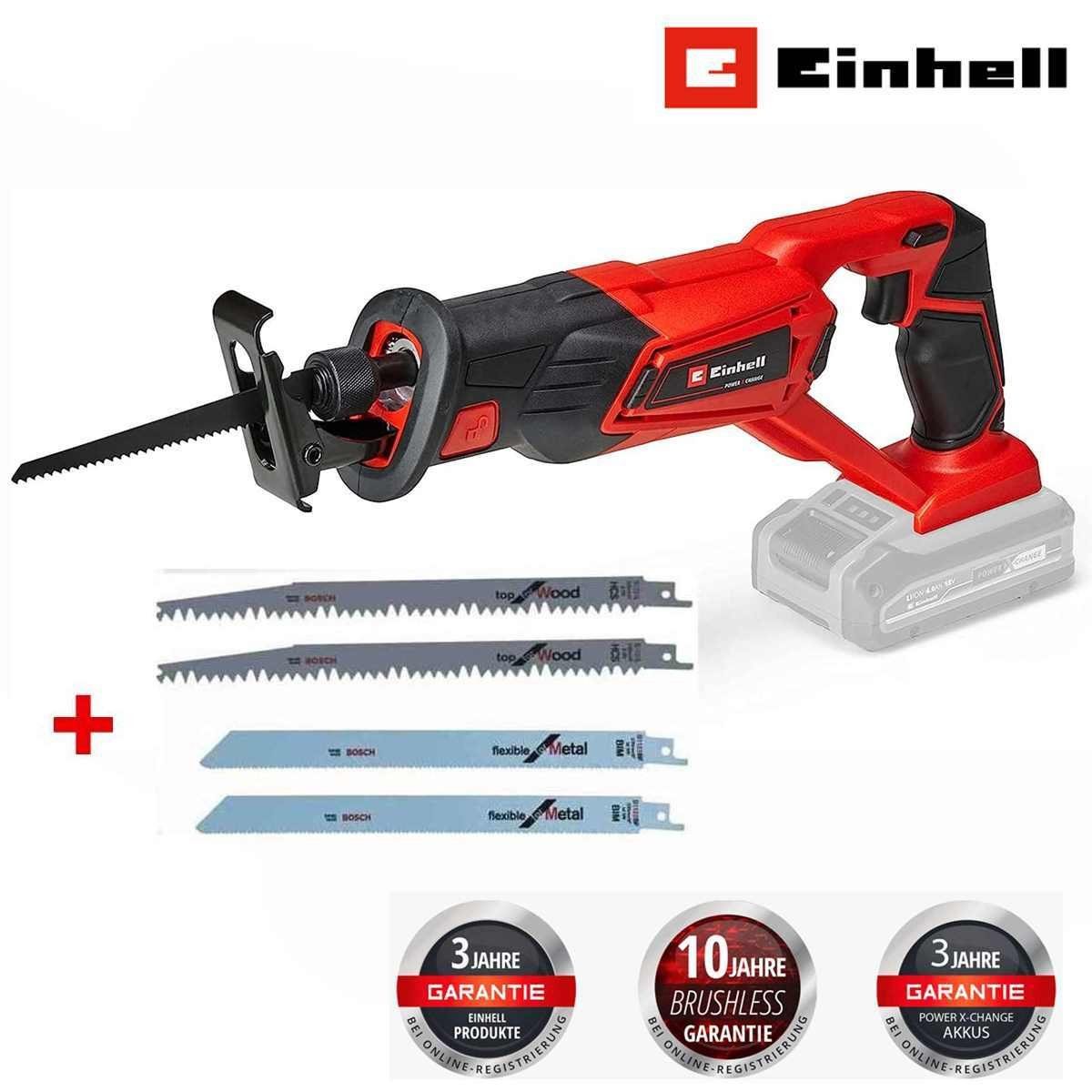 Einhell Akku-Säbelsäge Einhell Akku-Universalsäge TE-AP 18/22 Li-Solo + 4 B günstig online kaufen
