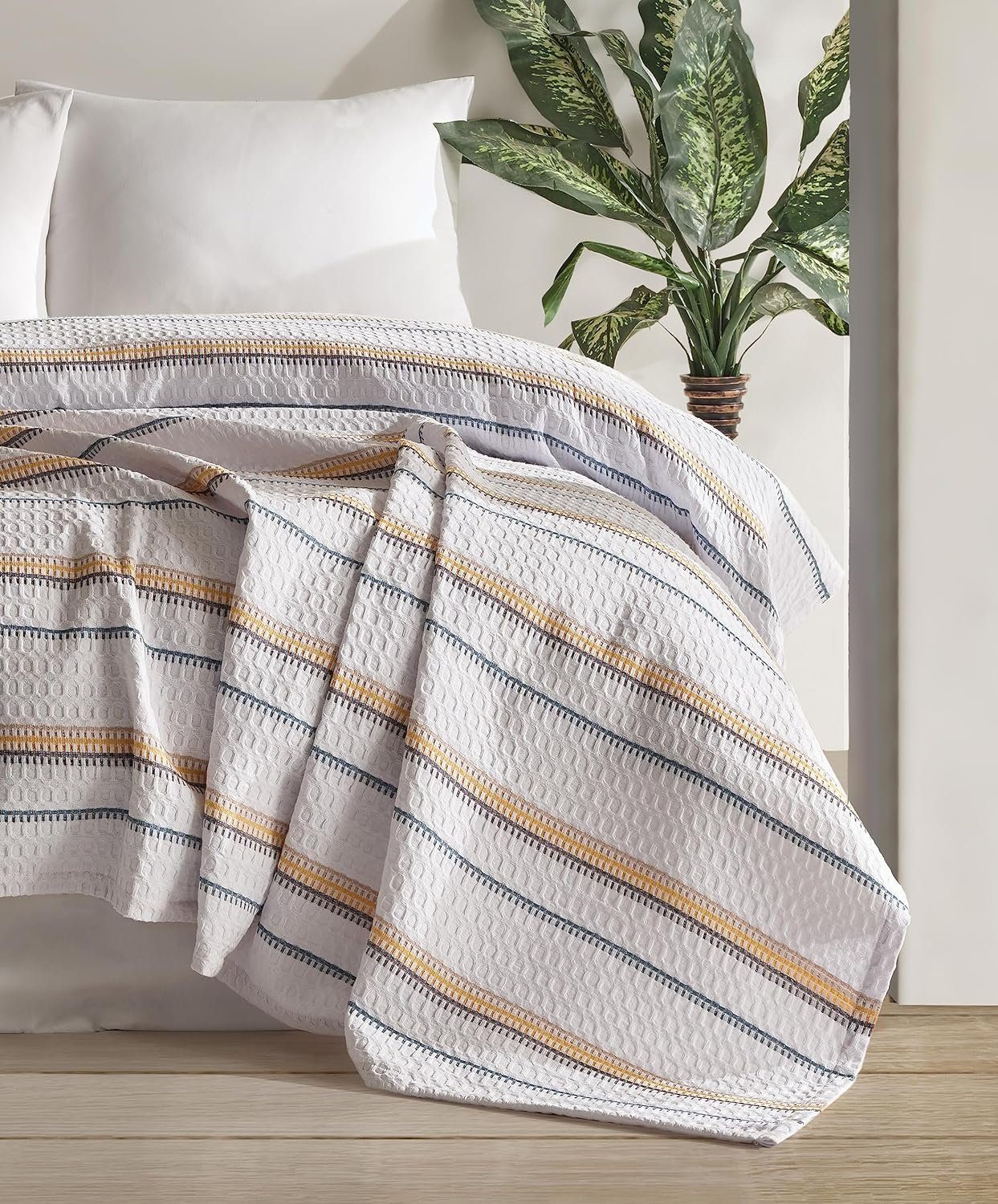 BOHORIA Tagesdecke BOHORIA Tagesdecke Waffle Line extra groß 235 x 240cm - günstig online kaufen