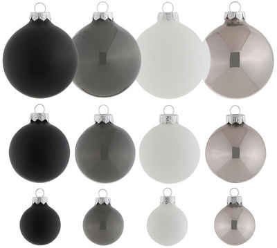andas Weihnachtsbaumkugel »Lykka, Weihnachtsdeko, Christbaumschmuck, Christbaumkugeln Glas« (40 St), aus Glas
