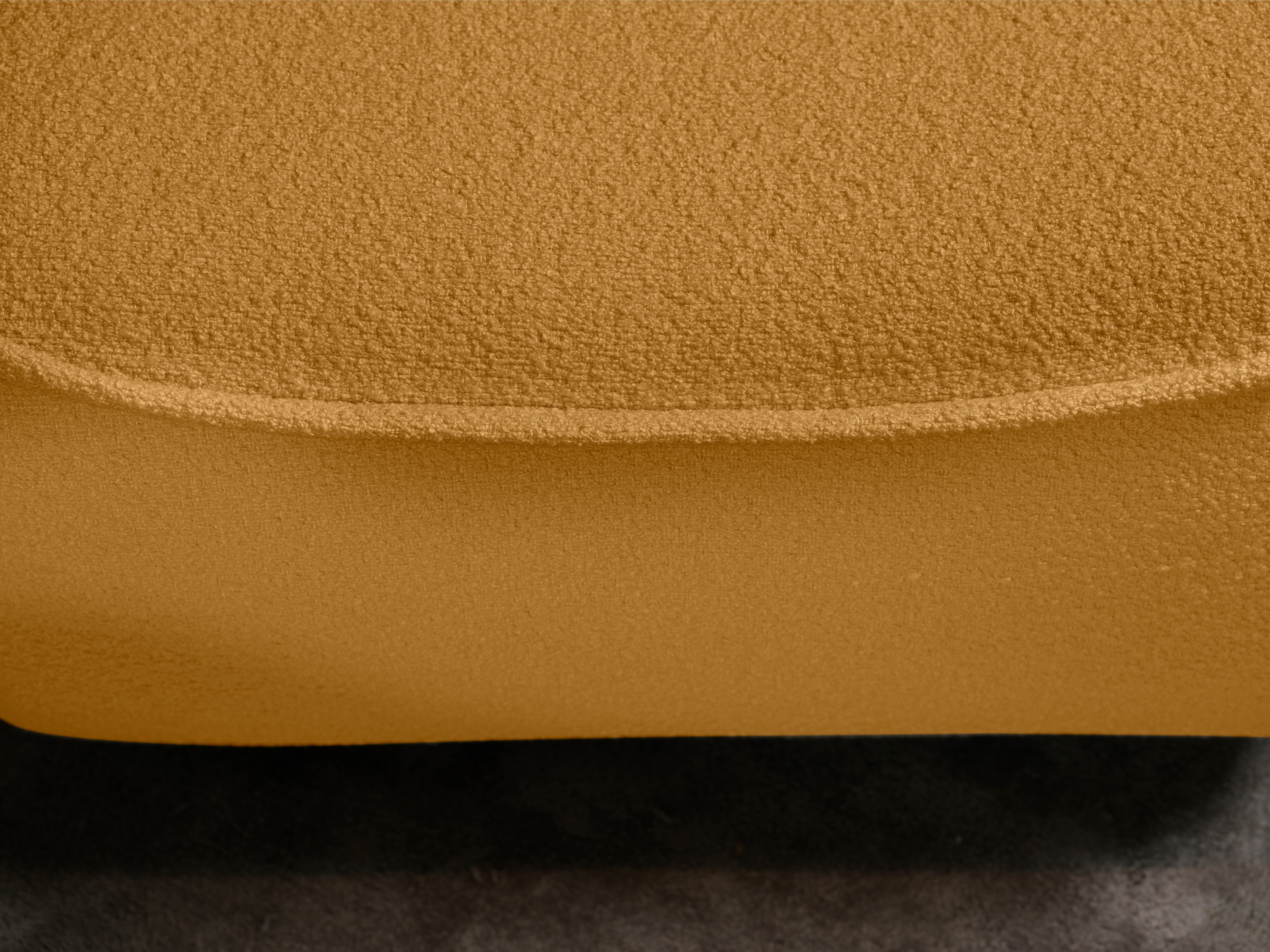 Spezialnaht, furninova Gorm, und Loungesessel im attraktiver Design skandinavischen Drehfunktion mustard