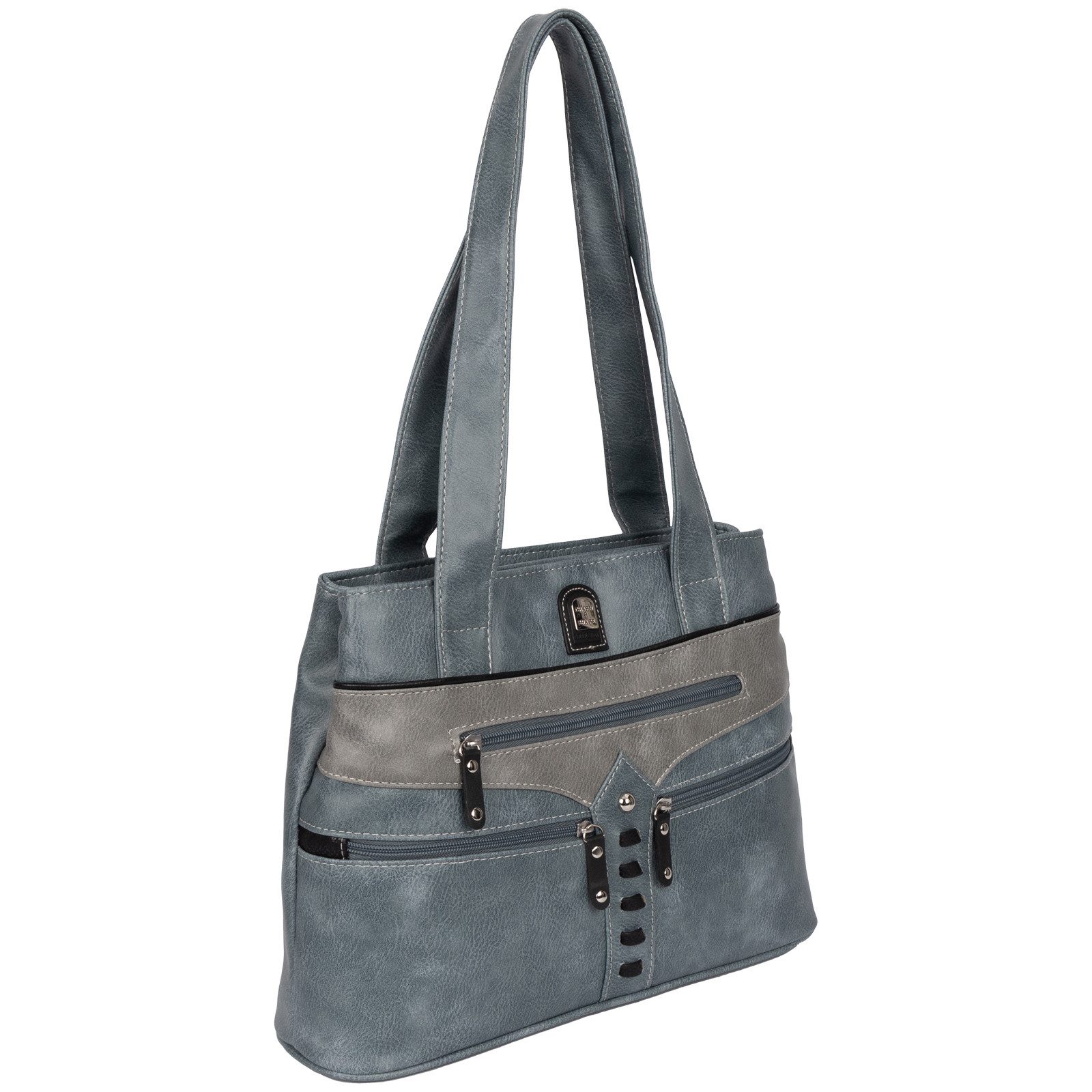 Umhängetasche Damen Tasche Schultertasche Umhängetasche Leder Optik Handtasche