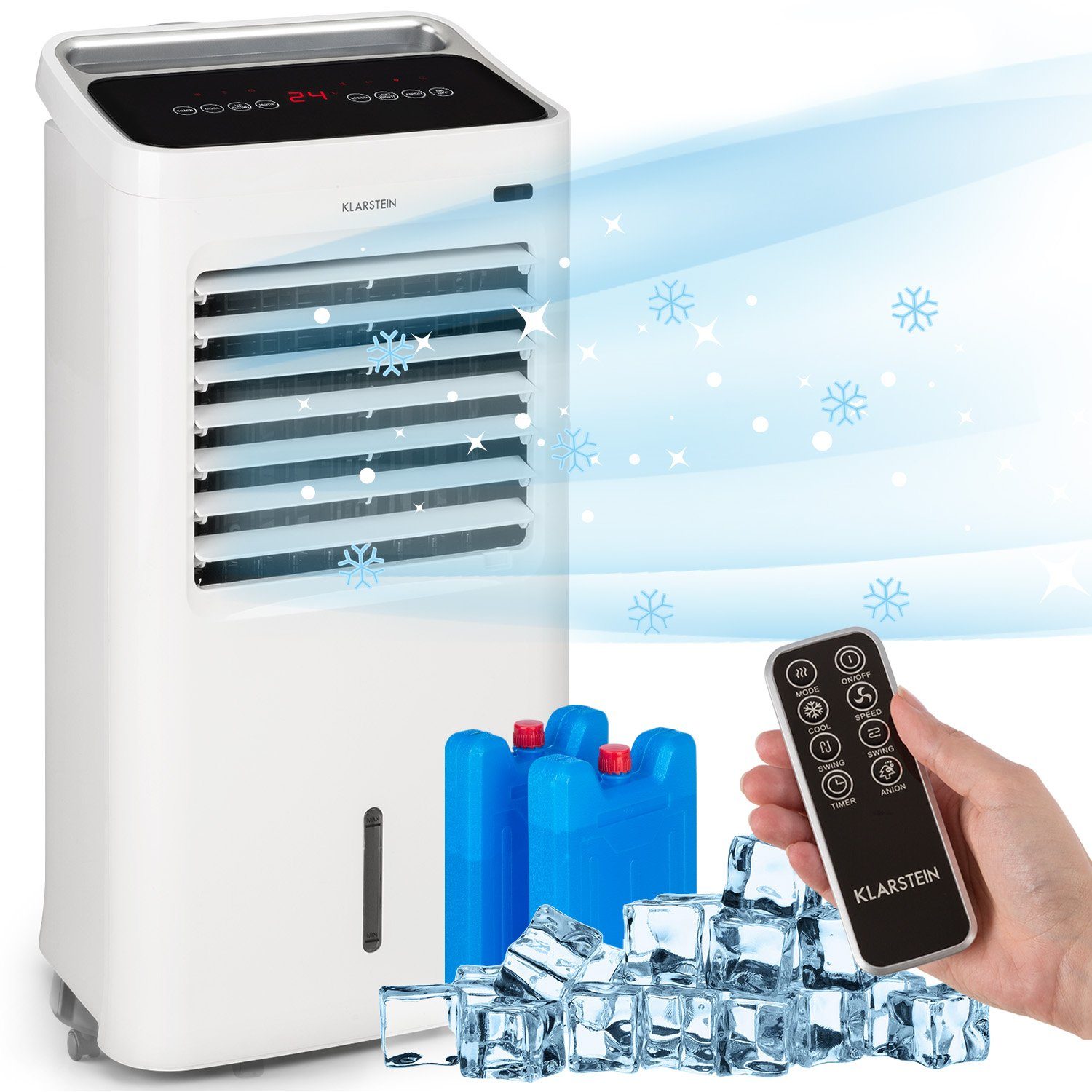 Cool Mini Klimaanlage Ventilator Luftkühler Air Cooler Conditioner Befeuchter DE 
