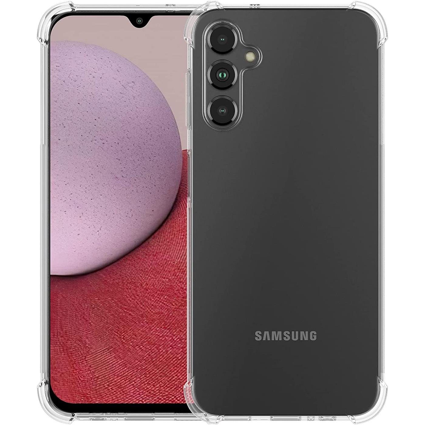 CoolGadget Handyhülle Anti Shock Rugged Case für Samsung Galaxy A14 5G 6,8 Zoll, Slim Cover mit Kantenschutz Schutzhülle für Samsung A14 5G Hülle