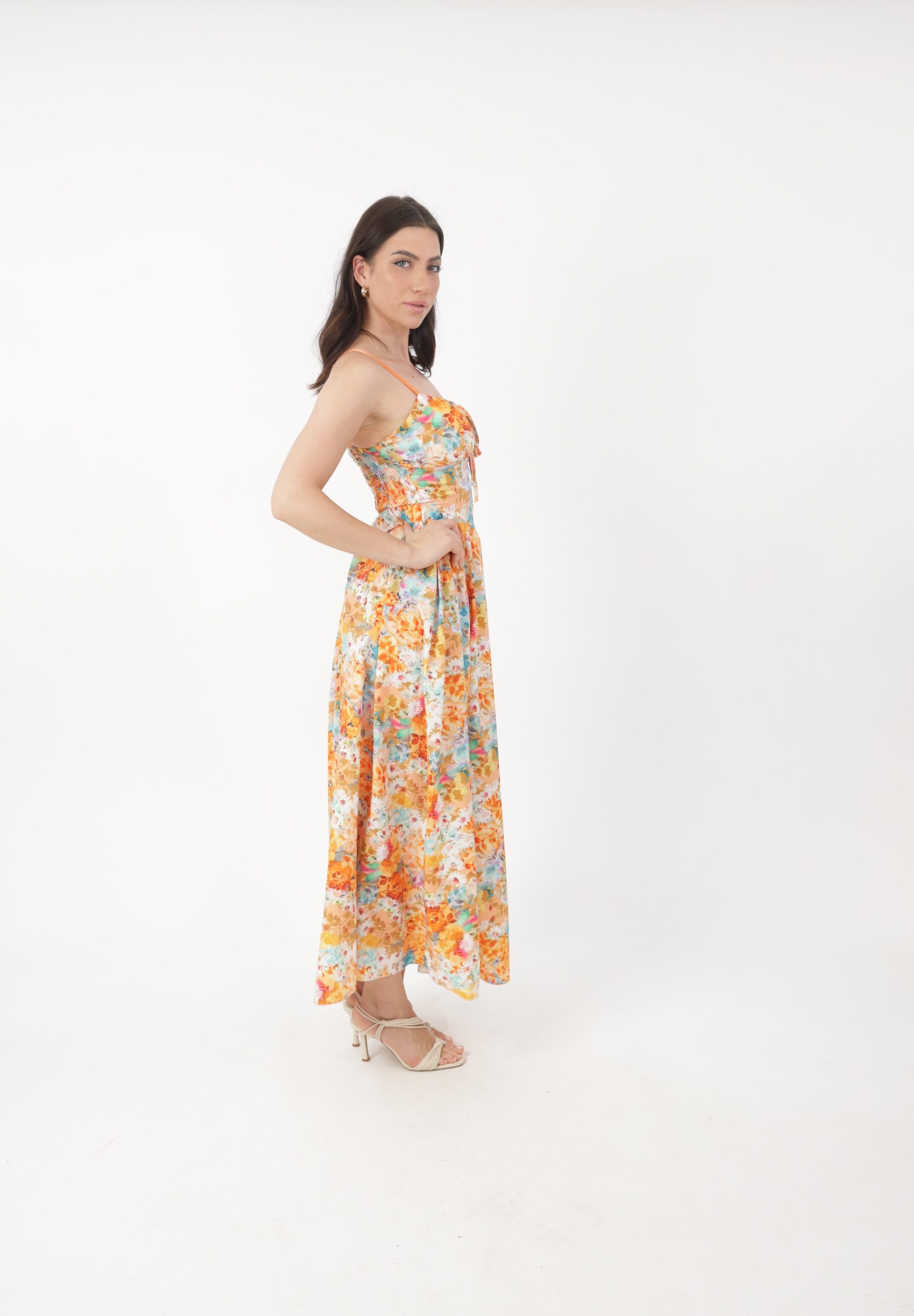 Elara Sommerkleid Kleid mit Muster