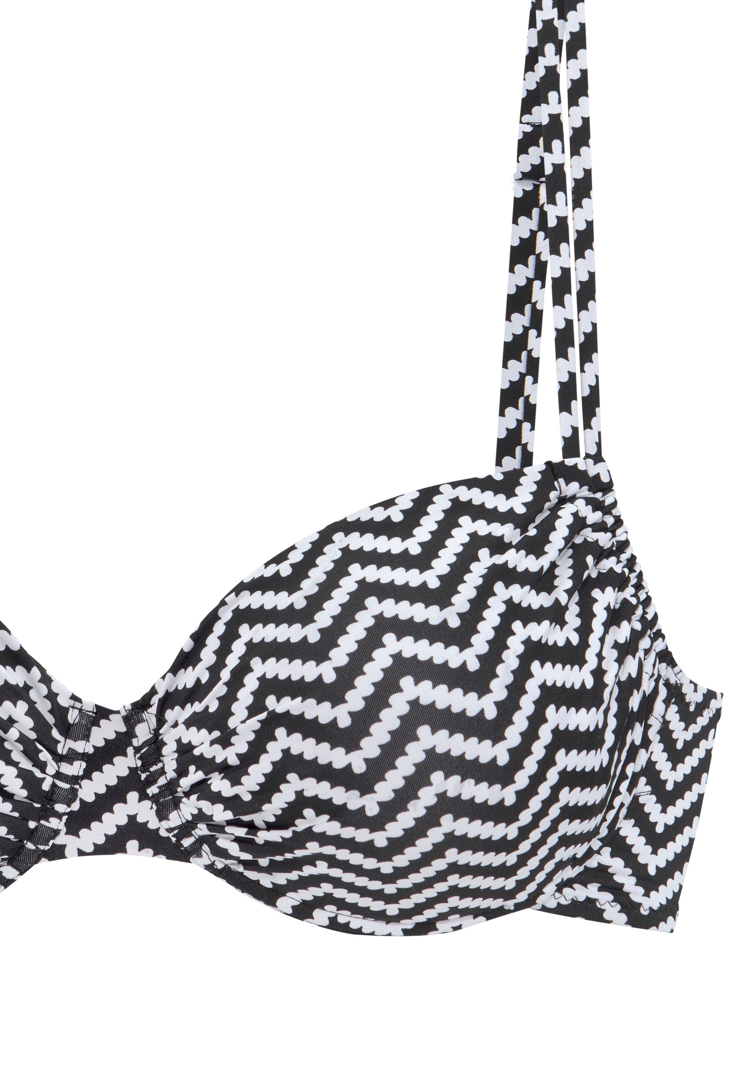 JETTE Bügel-Bikini im trendigen Zick-Zack-Design – Bild 3 von 5