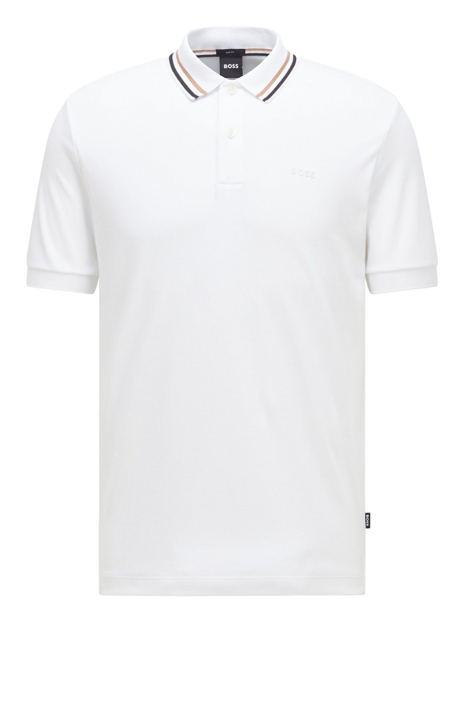 BOSS Poloshirt Penrose (1-tlg) Weiß (100)
