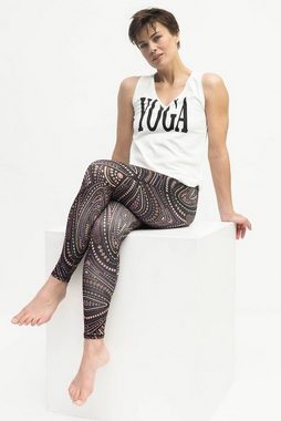 Kismet Yogastyle Yogatights Damen Tights GANGA MANDALAY RED