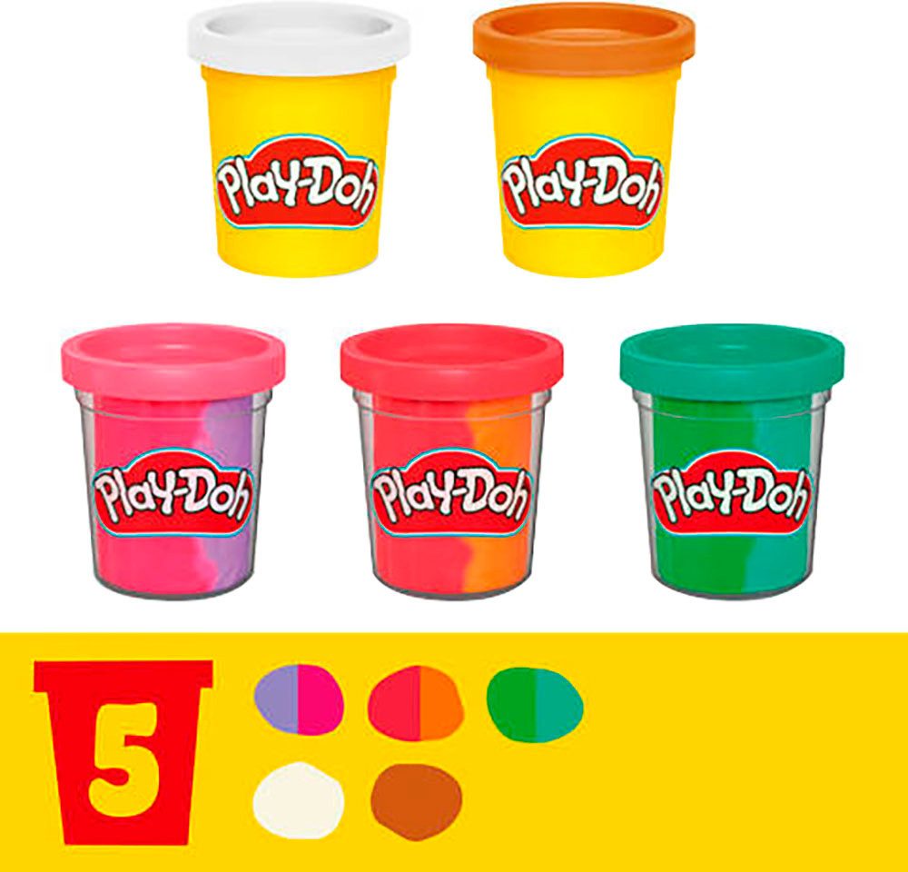 Hasbro Knete Play-Doh, Bunte Regenbogen Eismaschine günstig online kaufen